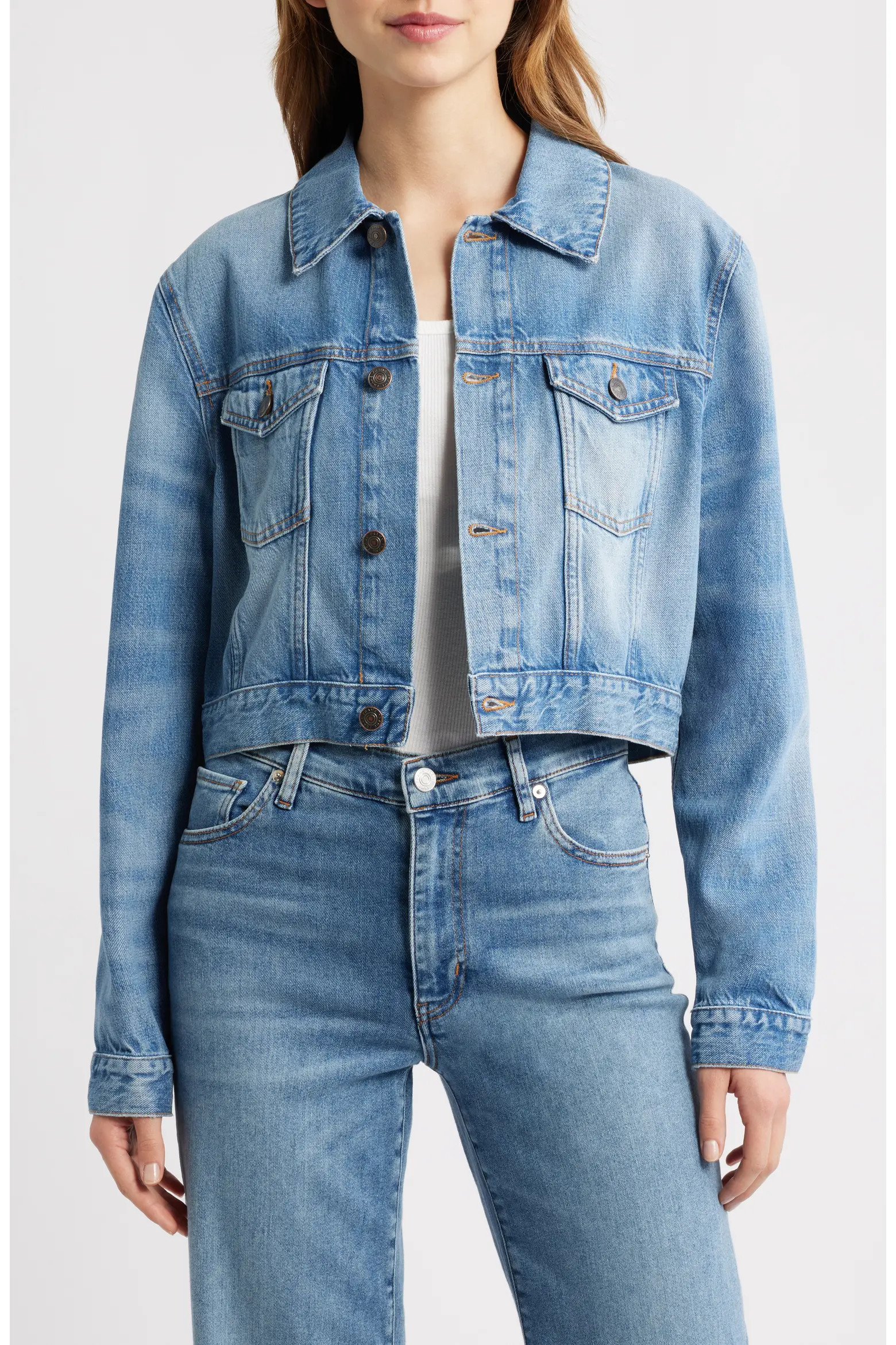 The Off Duty Denim Trucker Jacket (Women) | Nordstrom | Nordstrom