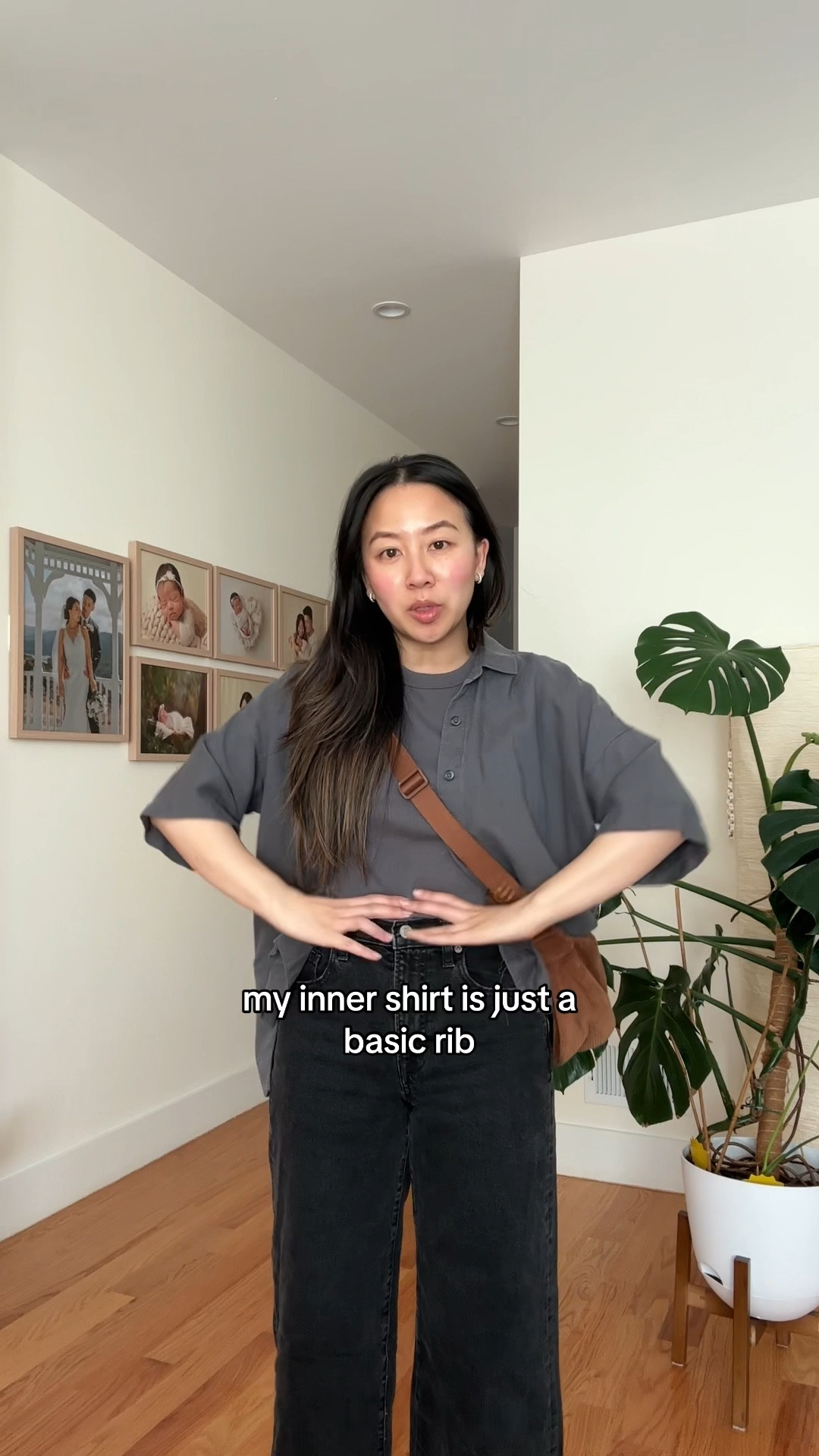 Grey on grey minimal fit

#LTKPetite