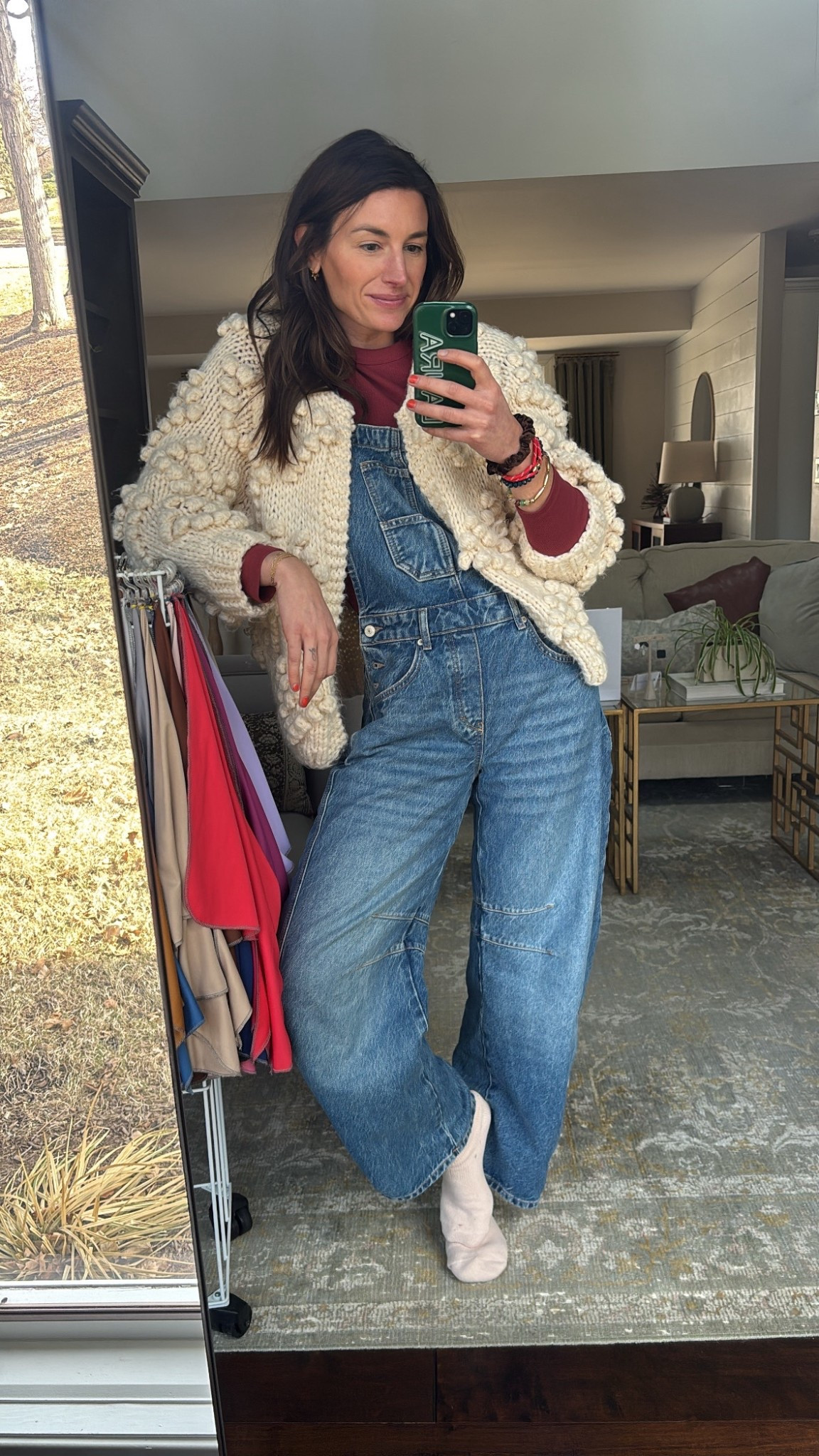 Wearing a small in the sweater, medium in the tee and XS tall in the bibs #LTKValentine 

#LTKgrwm #LTKootd