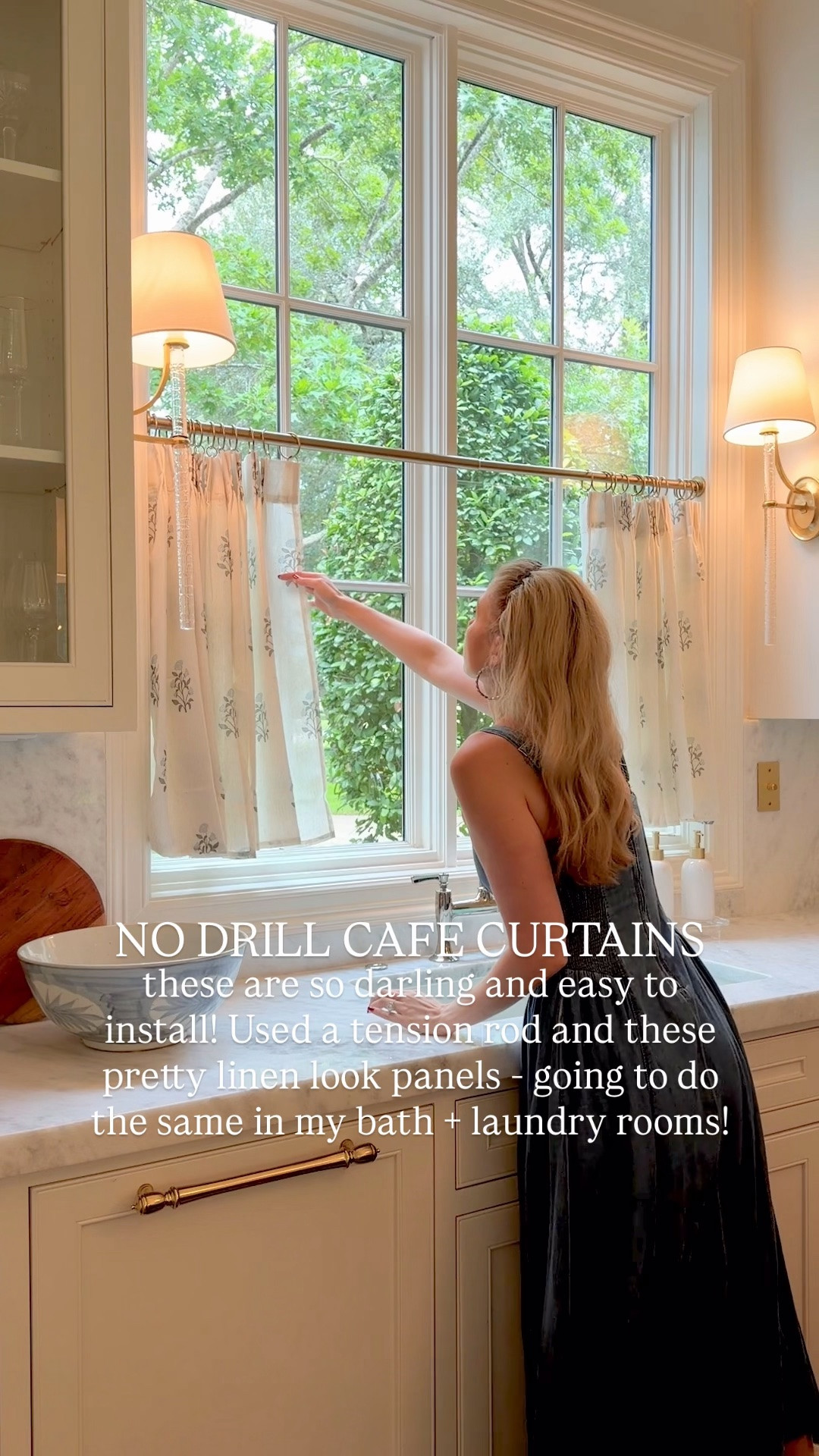 No drill cafe curtains 😍 Amazon curtains drapes

#LTKdayinmylife #LTKSeasonal #LTKHome