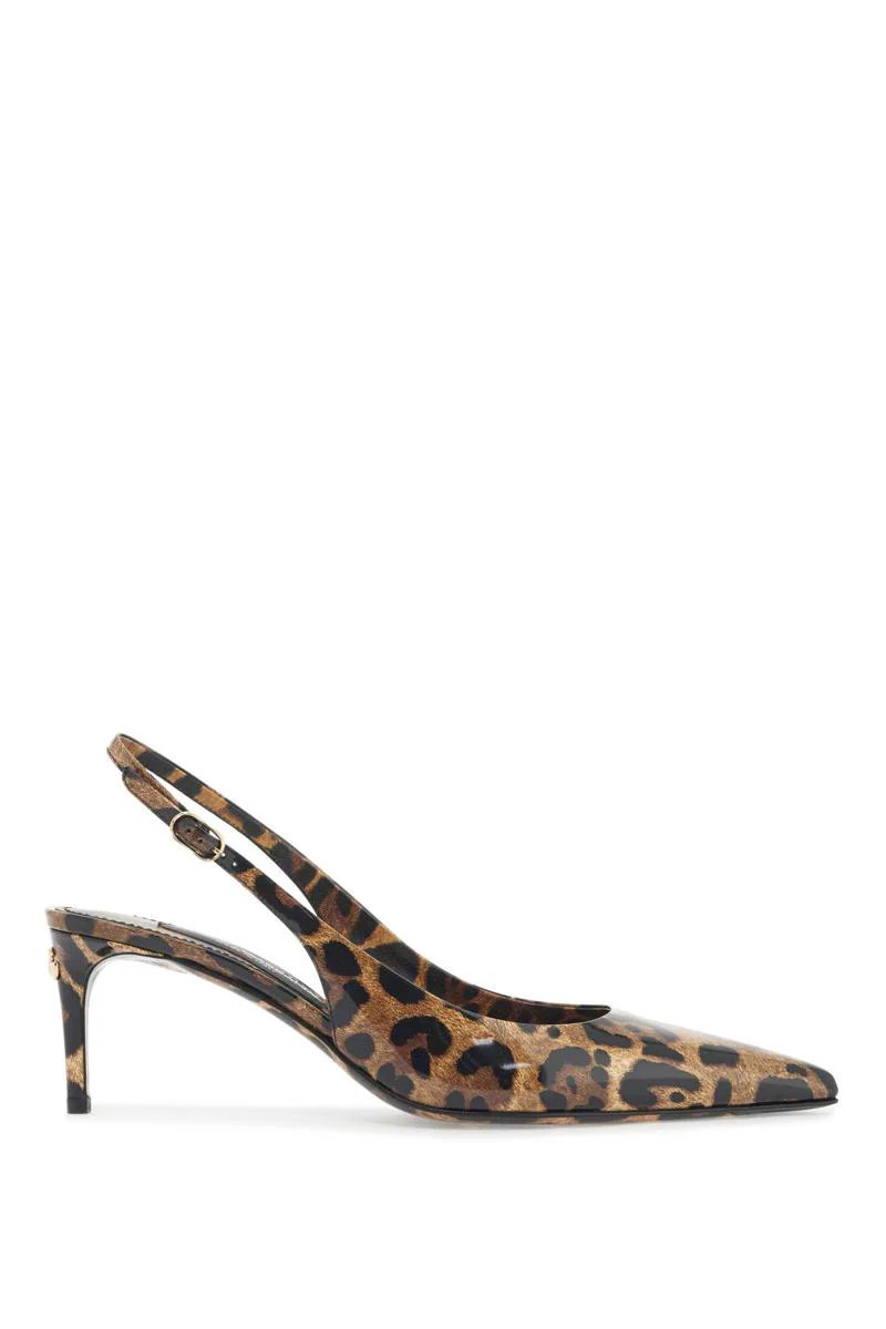 leopard print slingback | Baltini