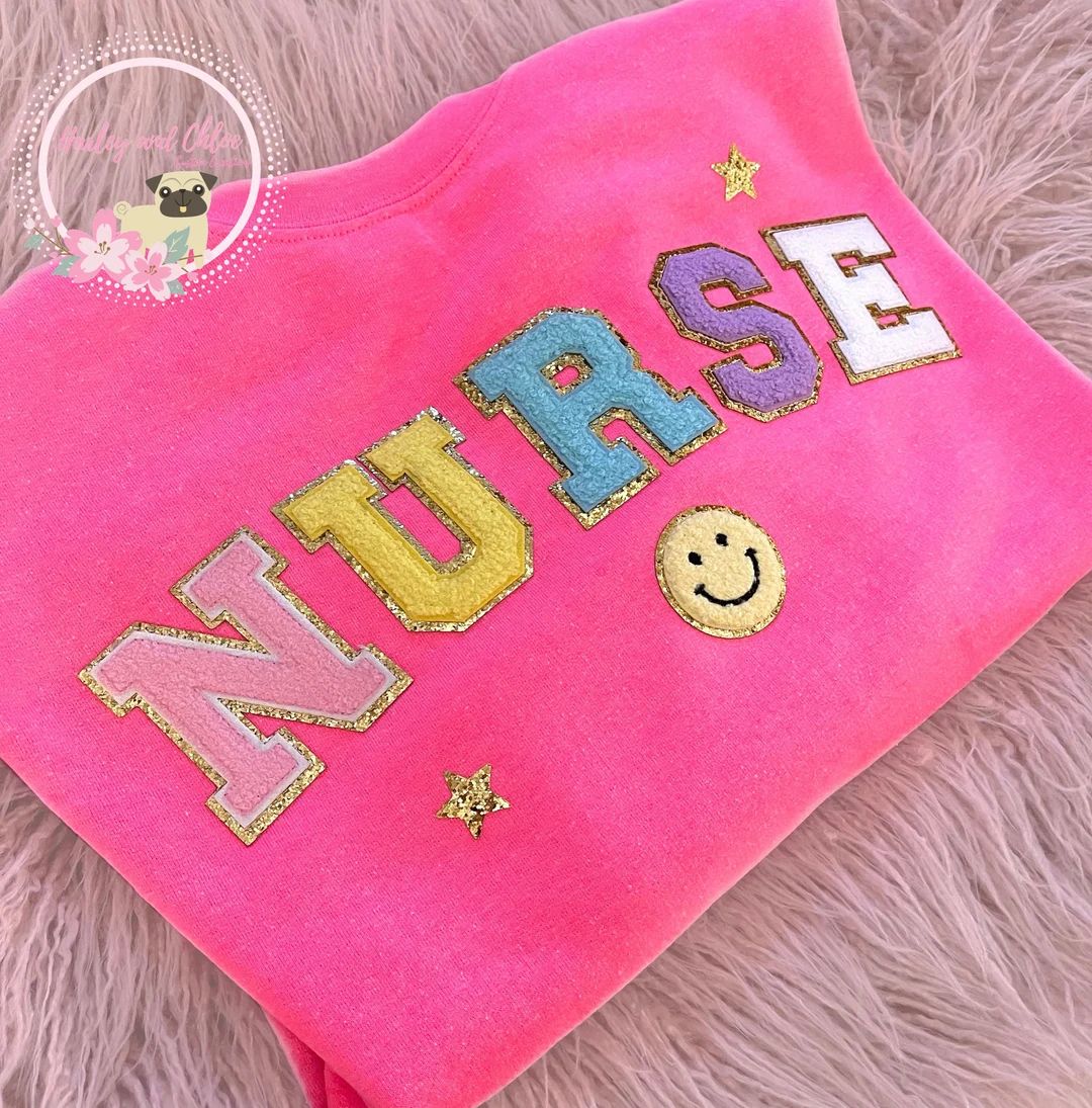 Nurse Sweatshirt  Nurse Patch Crewneck  Nurse Graduation - Etsy | Etsy (US)