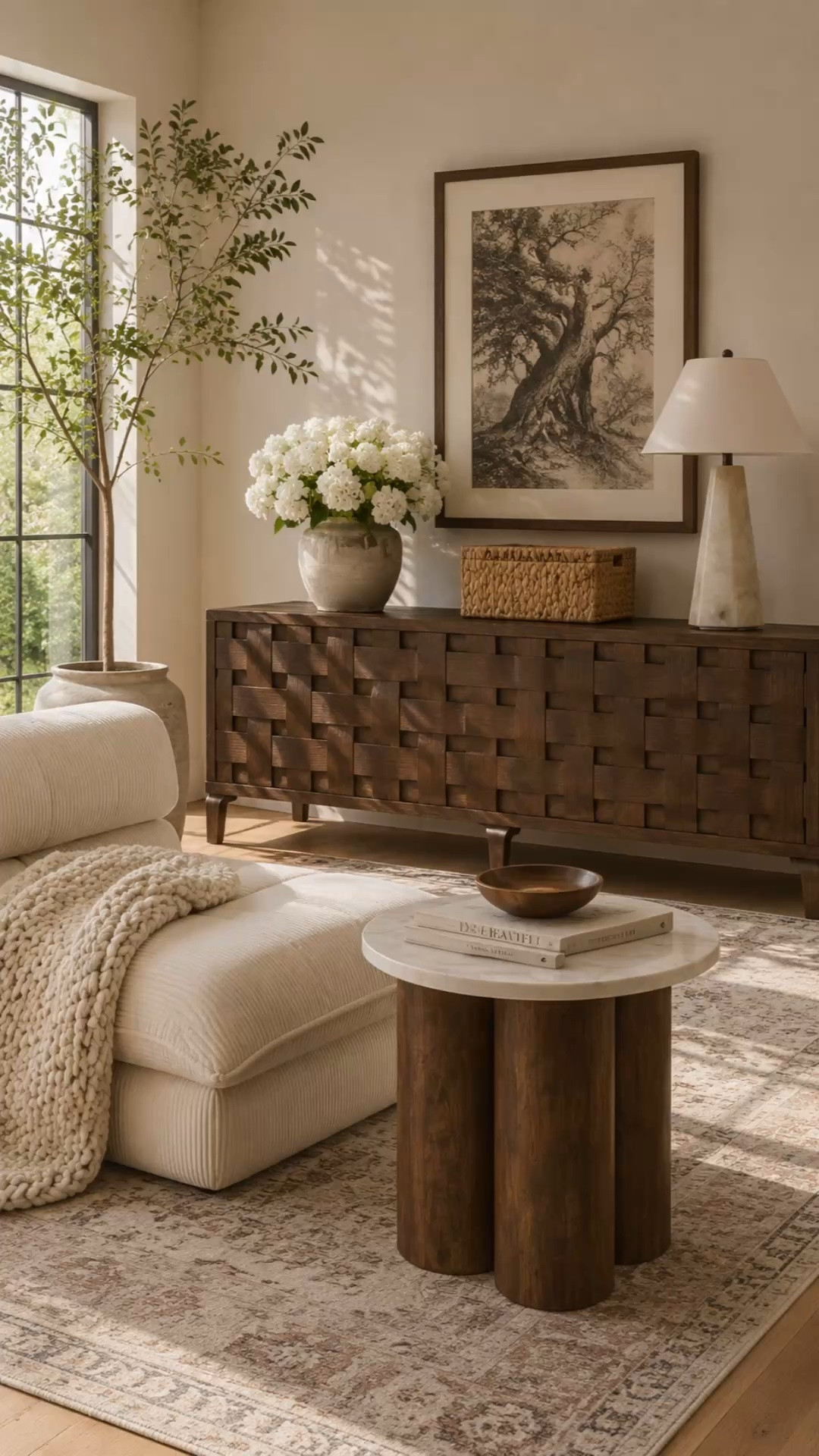 Moody wood tones, warm textures, and cozy neutrals will always have me rethinking my entire living room 🤎

#LTKHome #LTKSeasonal #LTKSaleAlert