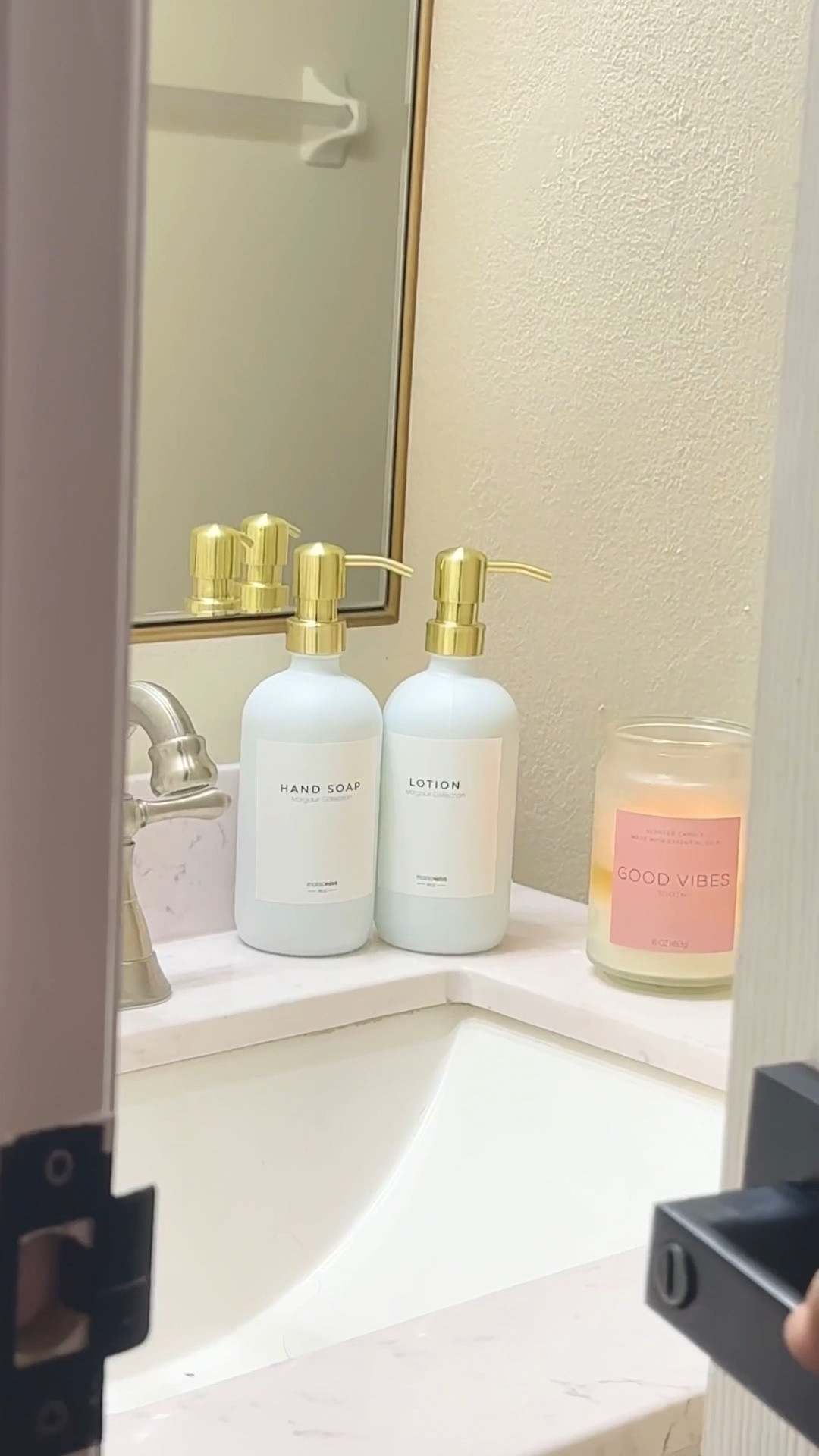 This elegant soap dispenser set is now under $30! 🌿 With two glass dispensers and a concrete tray, it’s perfect for adding a touch of style to any bathroom or countertop. Customize it with waterproof labels to suit your needs—whether it’s hand soap, lotion, or sanitizer.



#amazonfinds #amazondeals #amazonseller #amazonmusthaves #amazonhome


#LTKSpringSale 

#LTKSaleAlert #LTKFindsUnder50