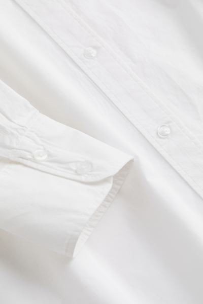 Oversized Cotton Shirt | H&M (US + CA)