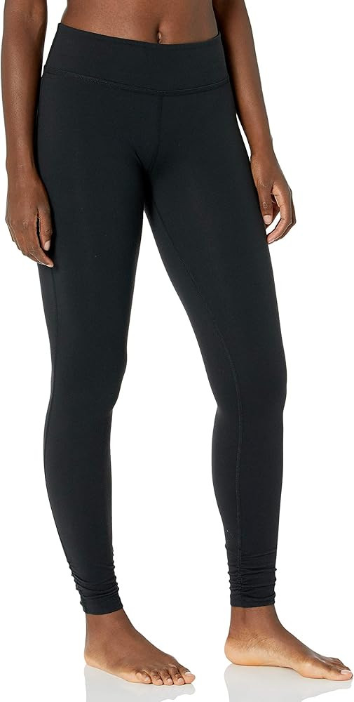 Beyond Yoga Women's Essential 3" Waistband Side Gather Long Legging | Amazon (US)