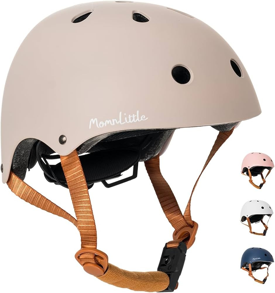 MomnLittle Kids Bike Helmet with Quick Pinch-Free Magnetic Buckle CPSC Certified Bike Helmet for ... | Amazon (US)