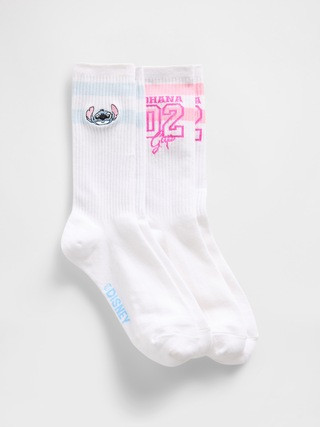 Lilo & Stitch Adult Crew Socks (2-Pack) | Gap (US)