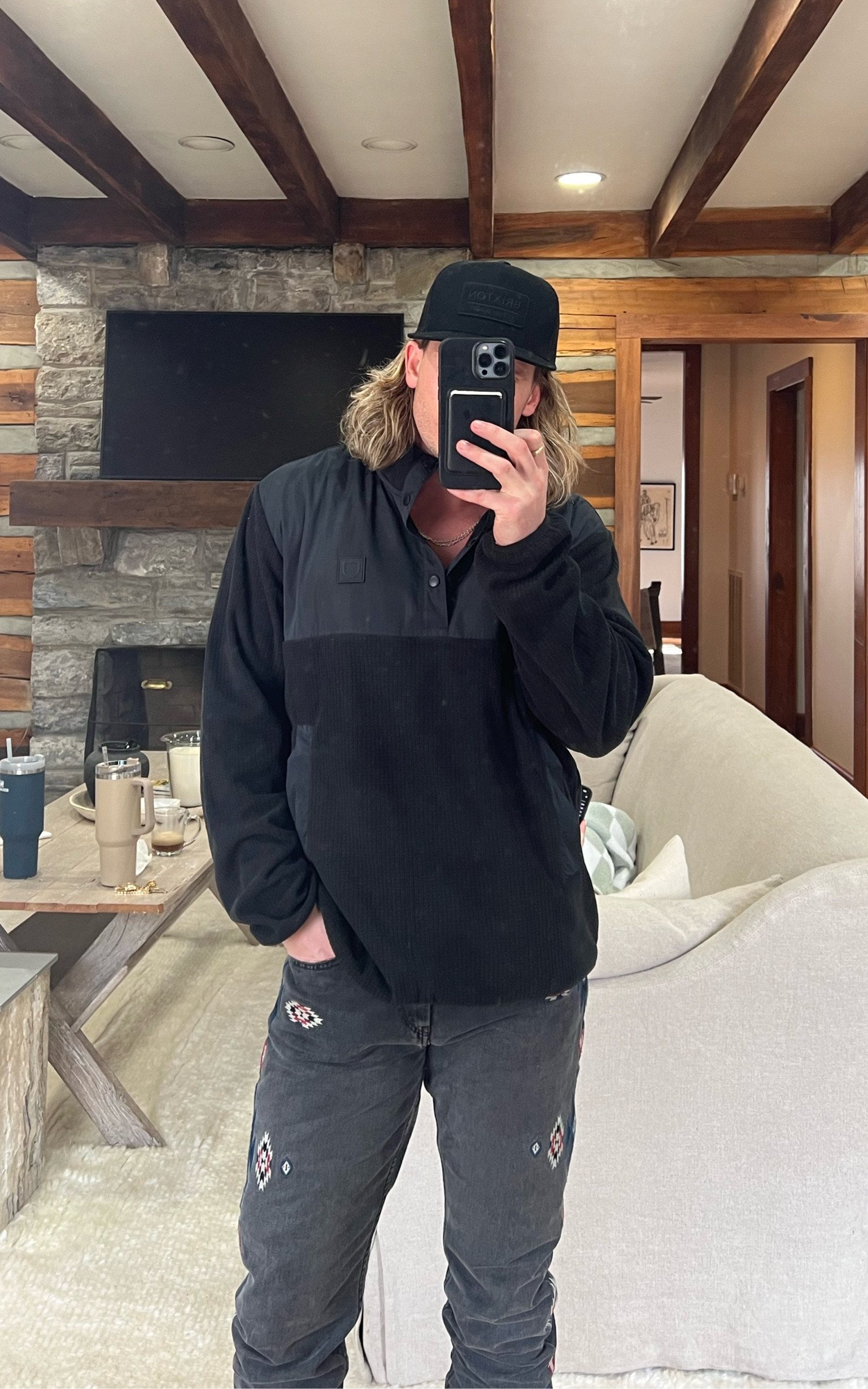 All dark.
Linked the hat and top and tank.
Pants are sold out so linked similar items by the same brand! 

#LTKmens #LTKSale #LTKunder50