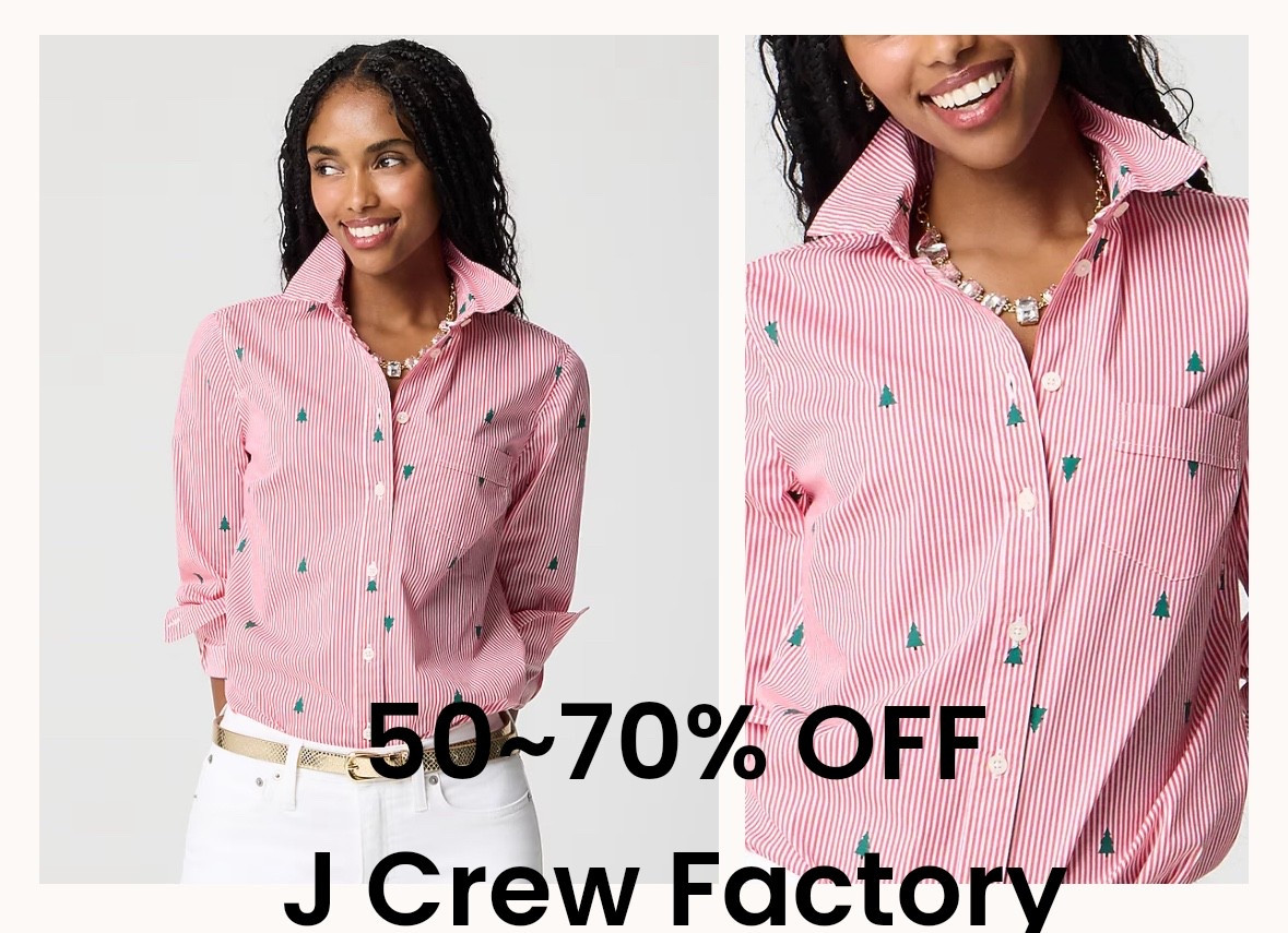 J crew factory sale
Holiday style
Women’s workwear 
Classic style
Holiday shirts
Button down shirts 
J crew style

#LTKHoliday #LTKSaleAlert #LTKWorkwear