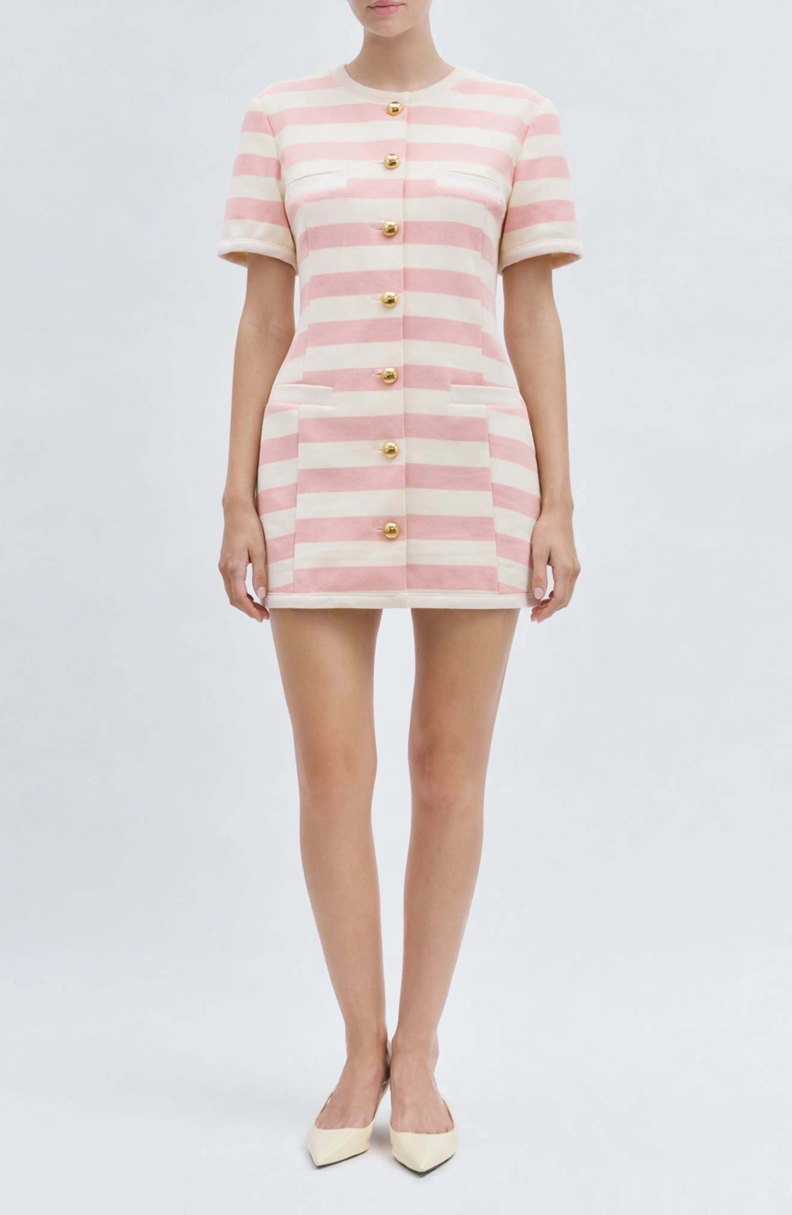 MAUDE CLUB Taylor Stripe Minidress (Women) | Nordstrom | Nordstrom