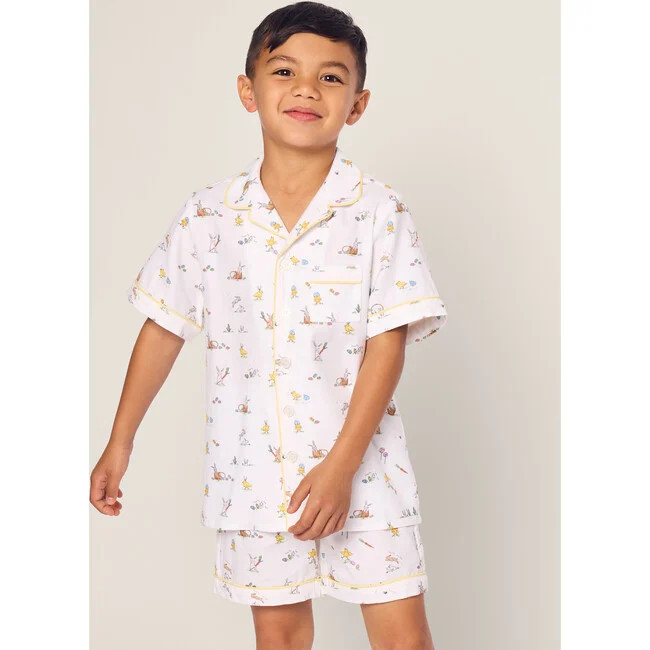 Kid's Twill Short Set, Easter Frolic | Maisonette