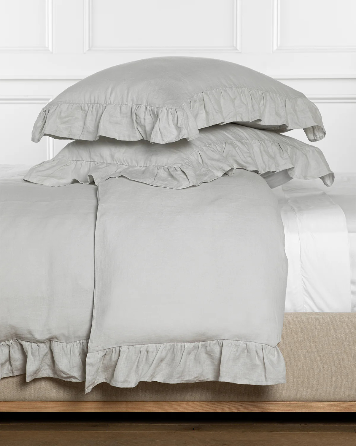 Ruffle Linen Duvet Cover | McGee & Co. (US)