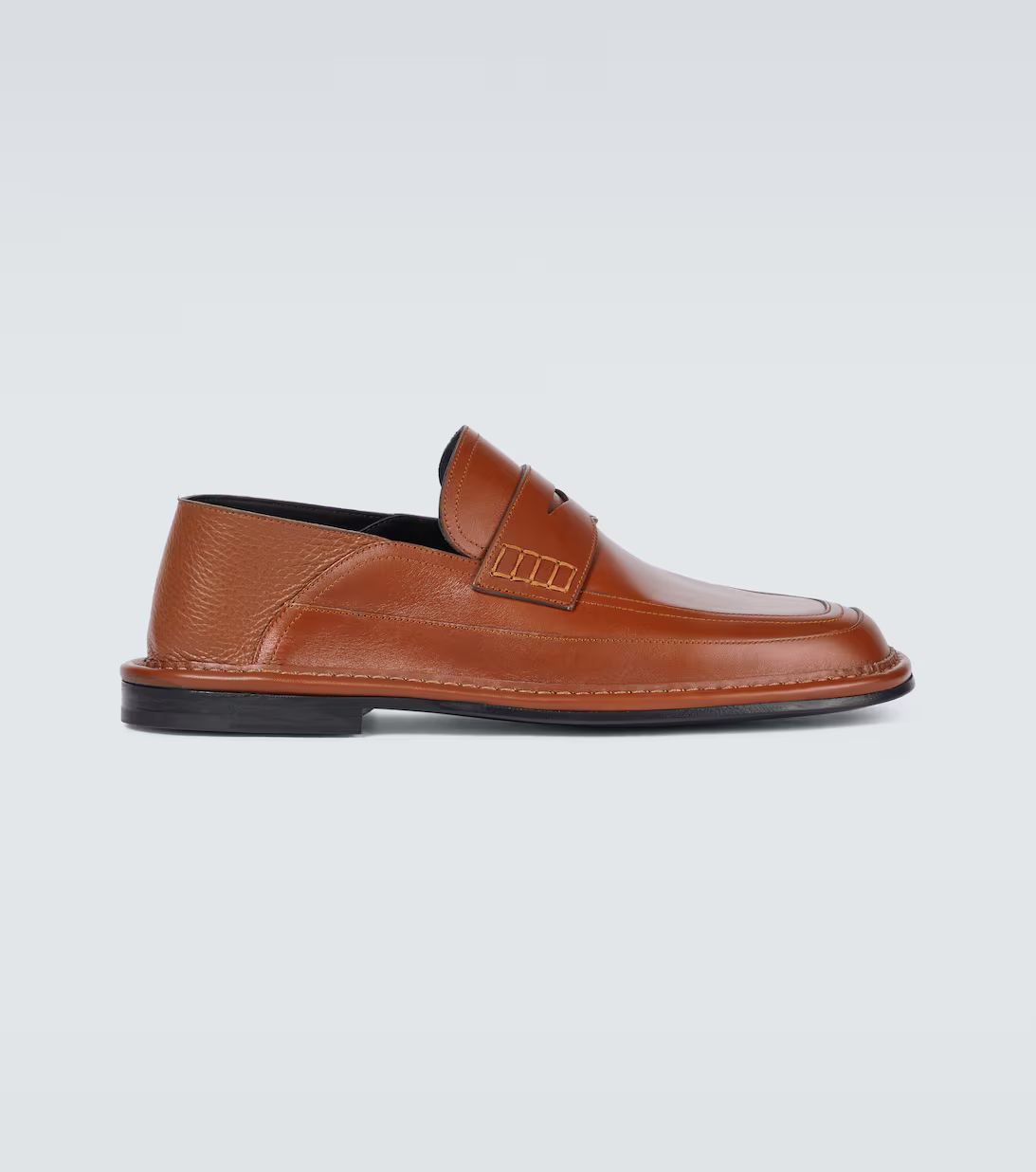 Slip-on leather loafers | Mytheresa (UK)