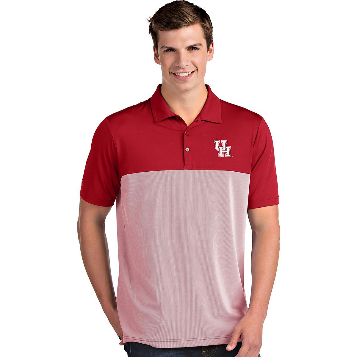 Antigua Men's University of Houston Venture Polo Shirt | Academy Sports + Outdoors