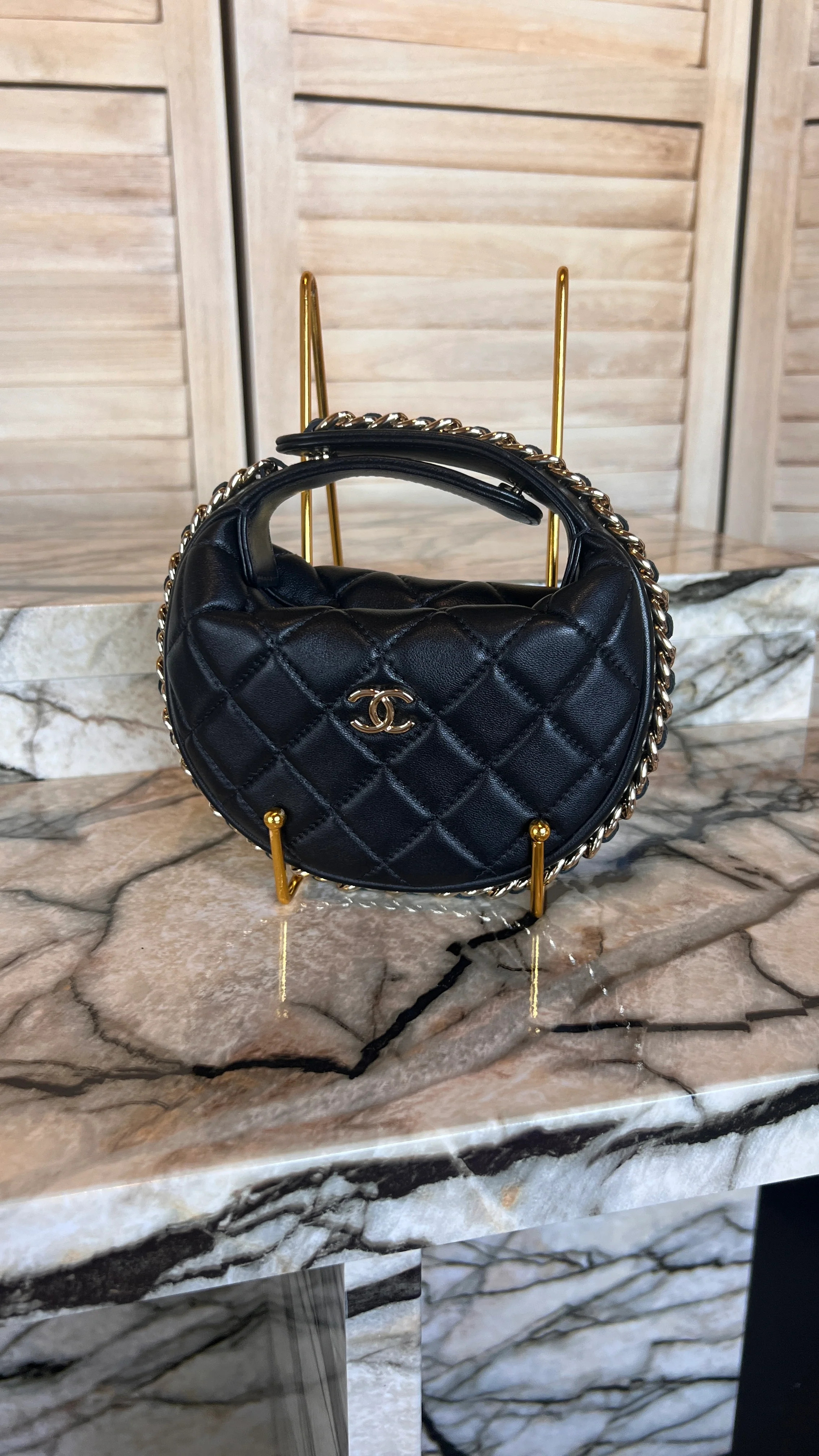 Chain Around Mini Hobo Bag- Chanel | Statement Boutique