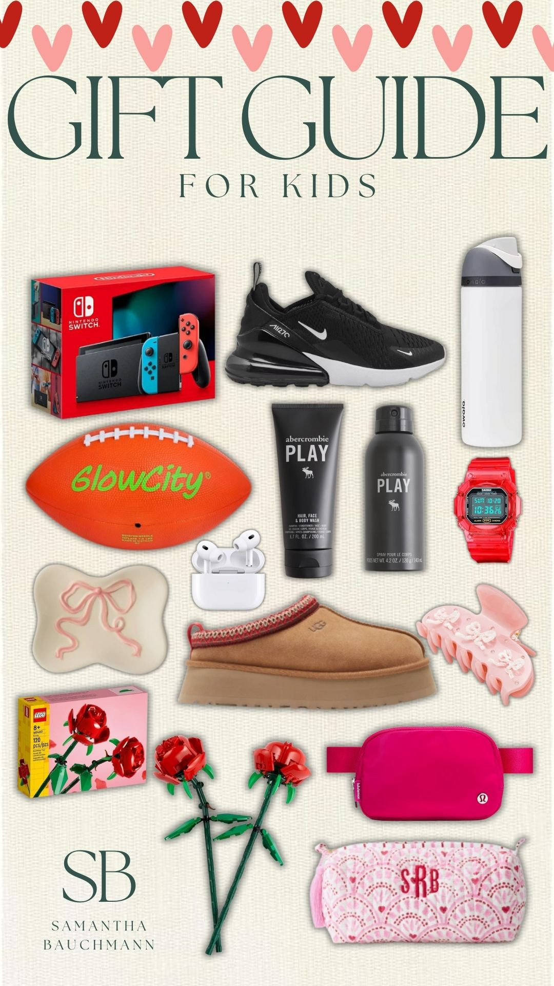 Valentine's Day Gift Guide: for kids 💘 

valentines day gift guide, gift guide for him, galentines, for kids, gift ideas, gift guide for her, gift guide for tweens, gift guide for teen, Samantha Bauchmann 

 #LTKGiftGuide #LTKSeasonal #LTKFamily