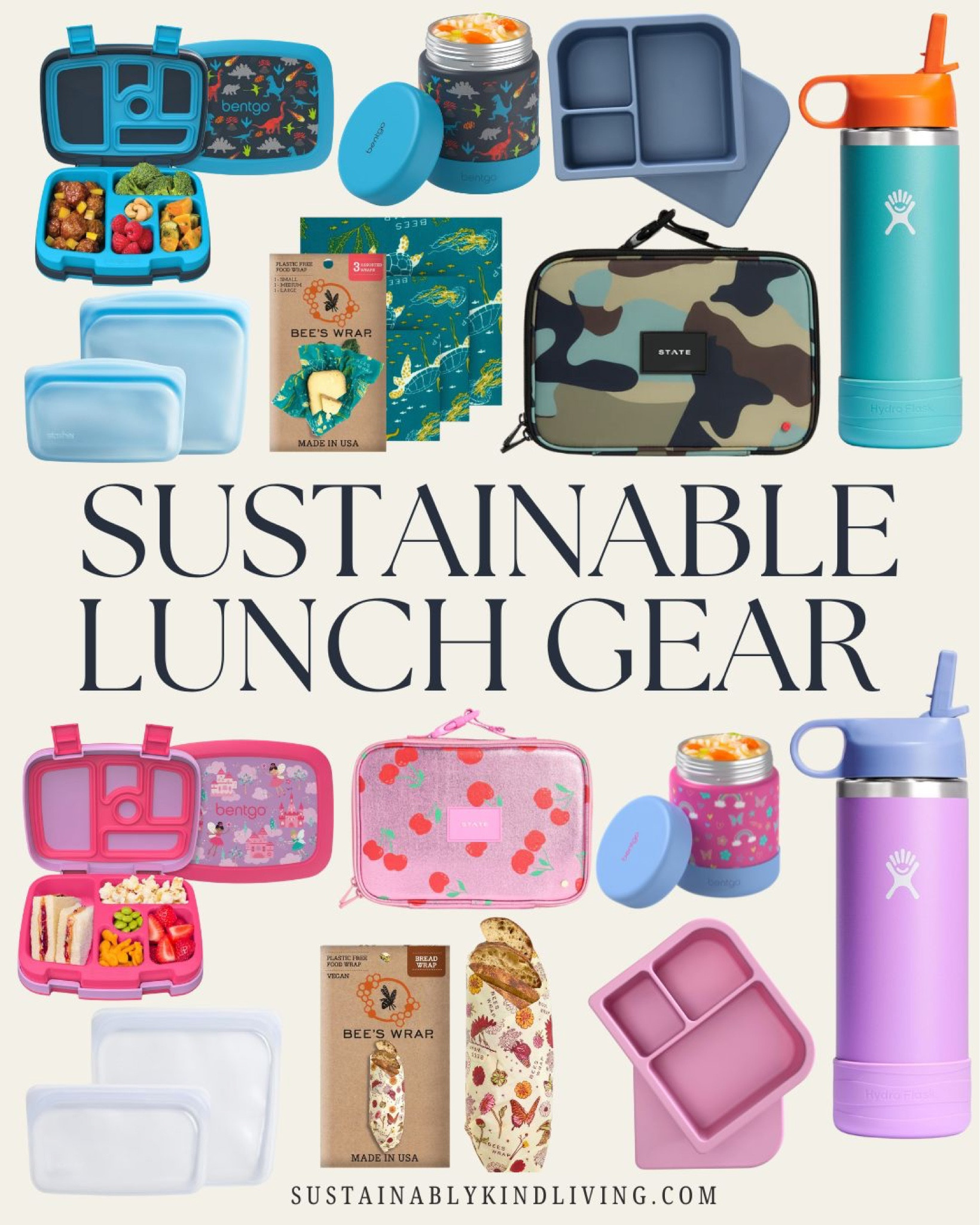 Sustainable lunch gear for kids! 🥪 Sustainable lunch gear boys, sustainable lunch gear girls, sustainable lunch gear essentials 

#LTKKids #LTKSeasonal #LTKBacktoSchool