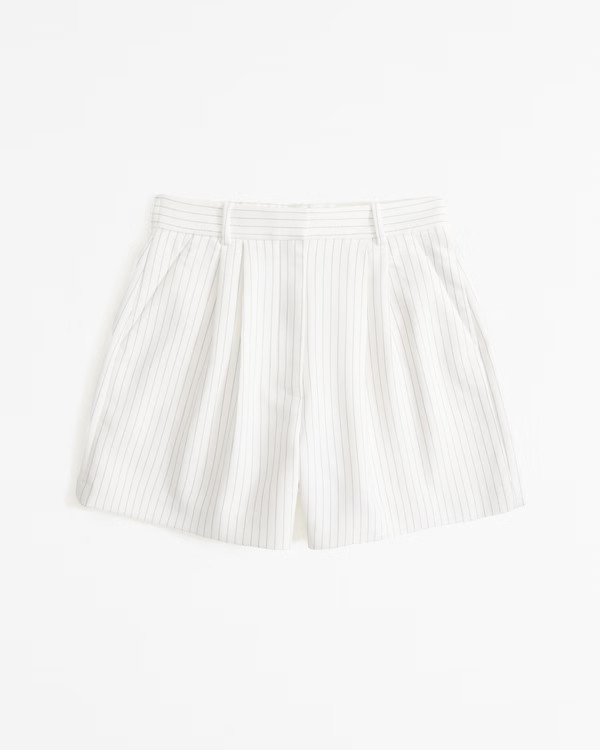 Women's Curve Love A&F Sloane Tailored Short | Women's New Arrivals | Abercrombie.com | Abercrombie & Fitch (US)
