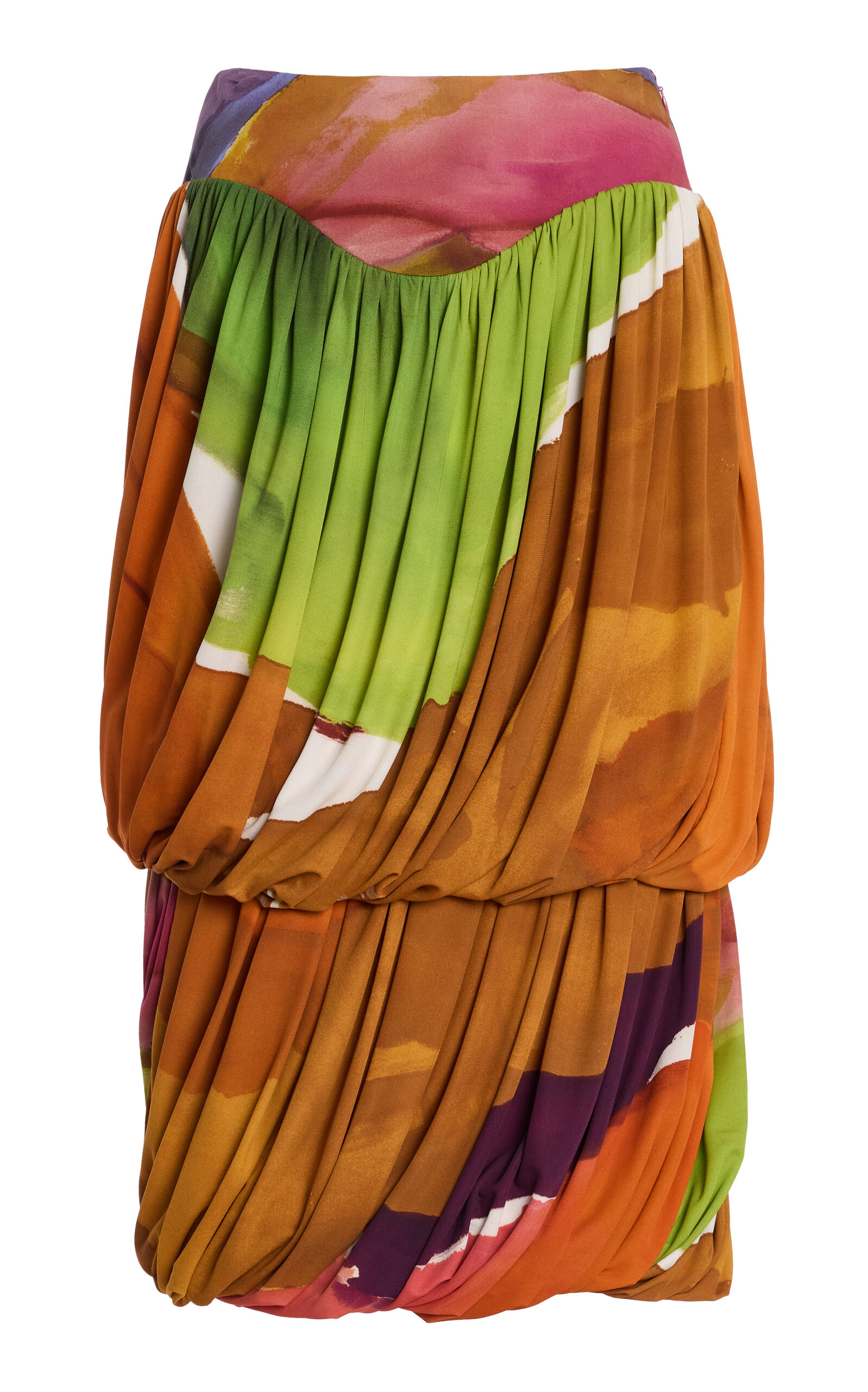 Reis Crepe Midi Bubble Skirt | Moda Operandi (Global)