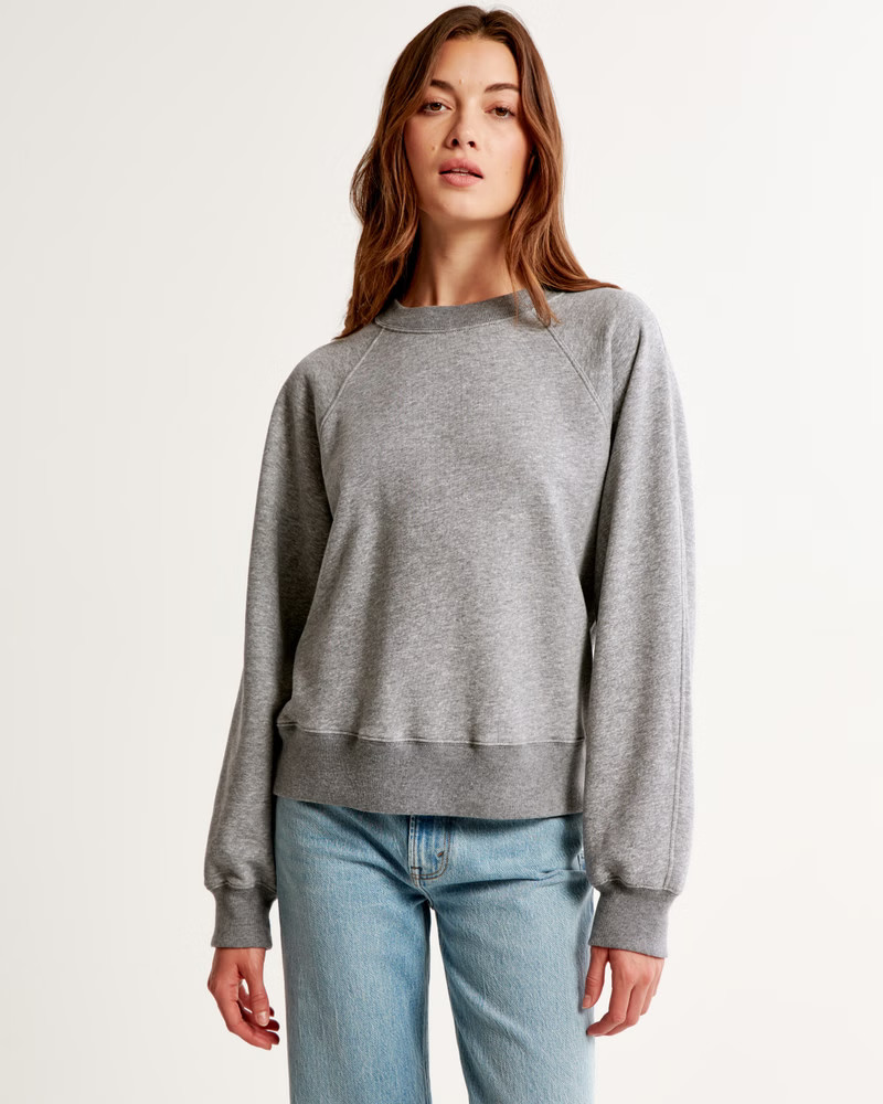 Essential Raglan Classic Sunday Crew | Abercrombie & Fitch (US)