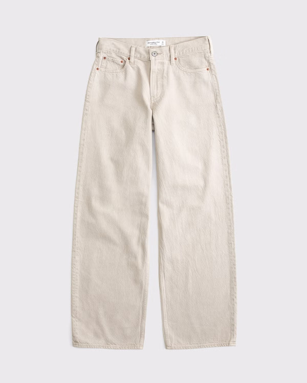 Low Rise Ultra Loose Jean | Abercrombie & Fitch (US)