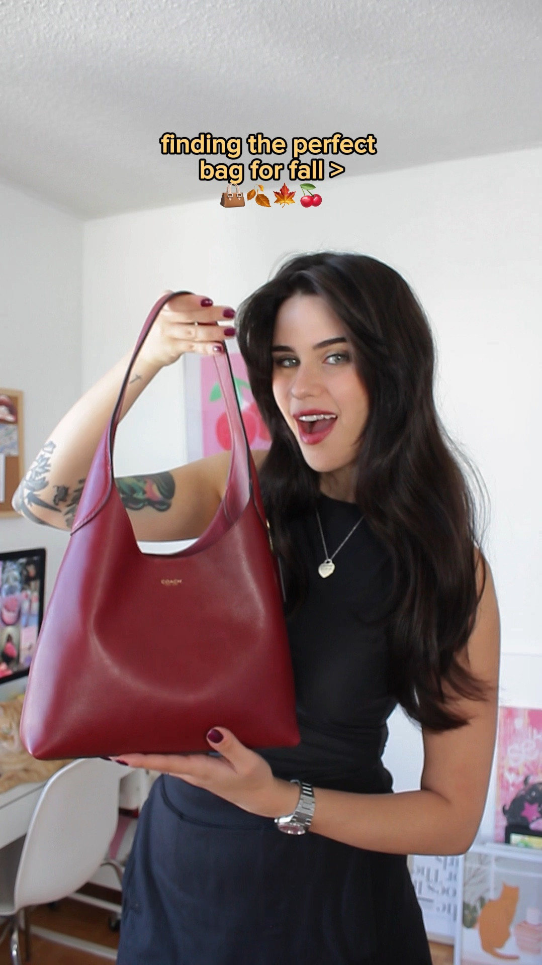 Perfect fall bag 🍒❤️ 

#LTKautumn #FashionMonth #LTKbeauty