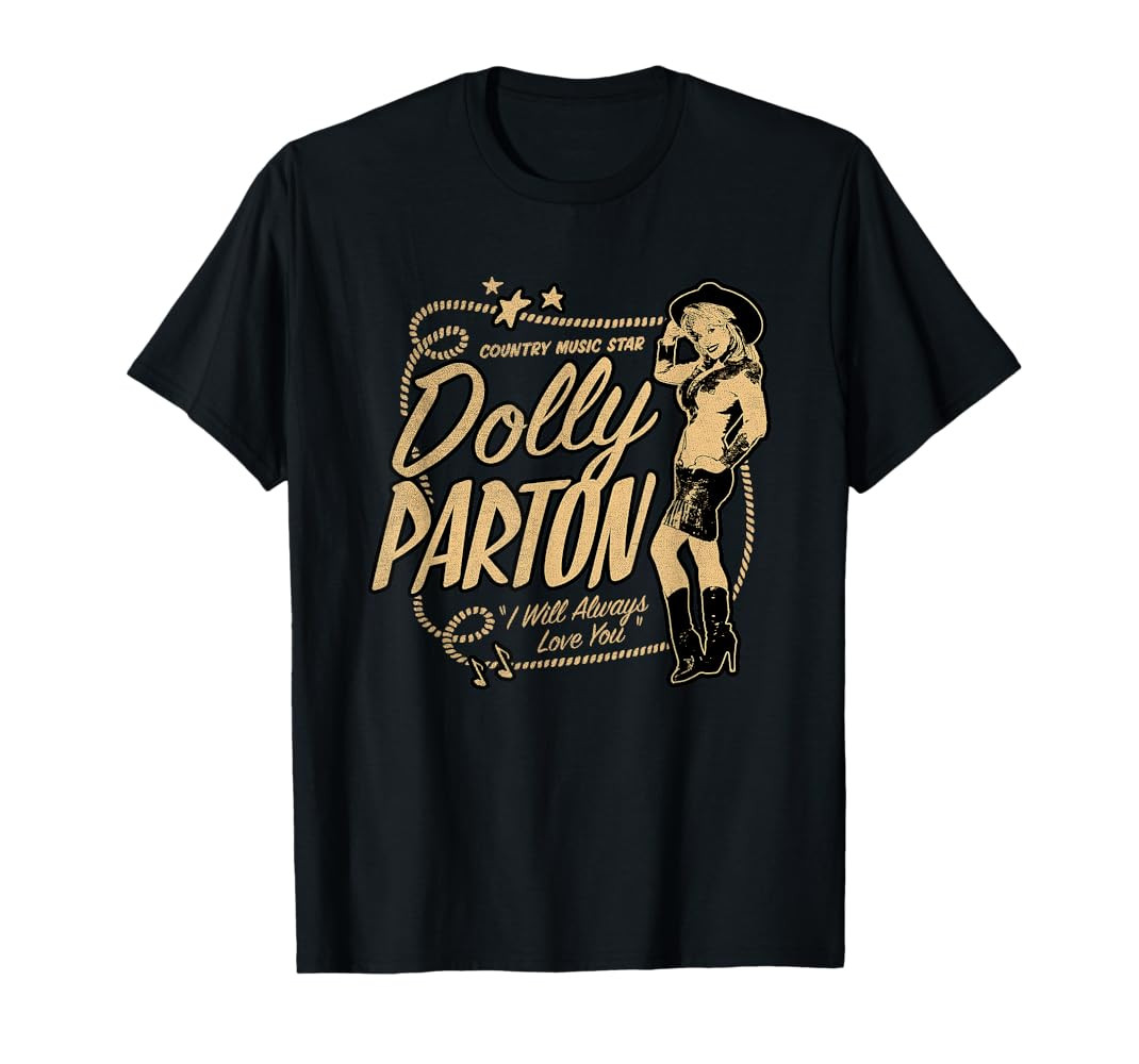 Dolly Parton Country Music Star T-Shirt | Amazon (US)