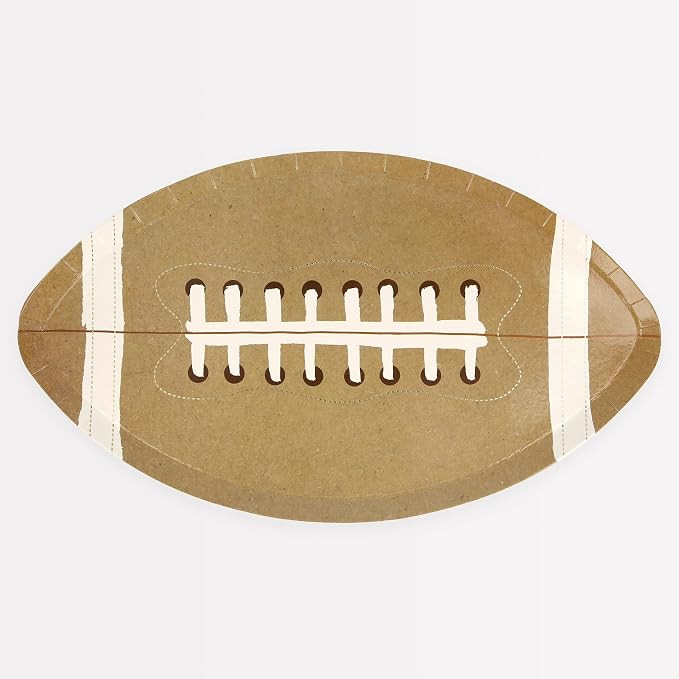 Meri Meri Sports Plates, Pack of 8 Disposable Baseball, Football, Soccer, Tennis, or Basketball P... | Amazon (US)