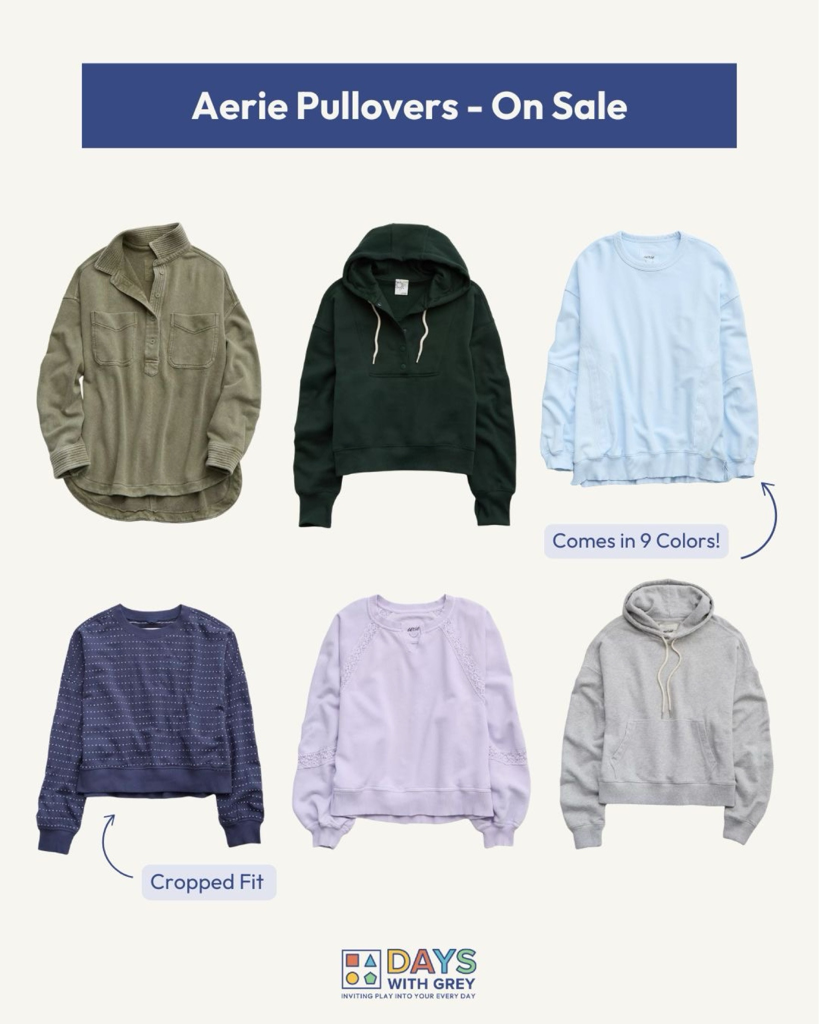 There is not much that is more cozy than an Aerie pullover. These sweatshirts will help you make the transition to warmer weather! @Aerie #LTKMostLoved 

#LTKFindsUnder50 #LTKStyleTip