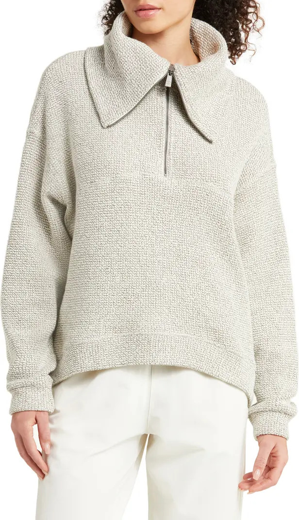 Sweaty Betty Restful Bouclé Half Zip Pullover | Nordstromrack | Nordstrom Rack