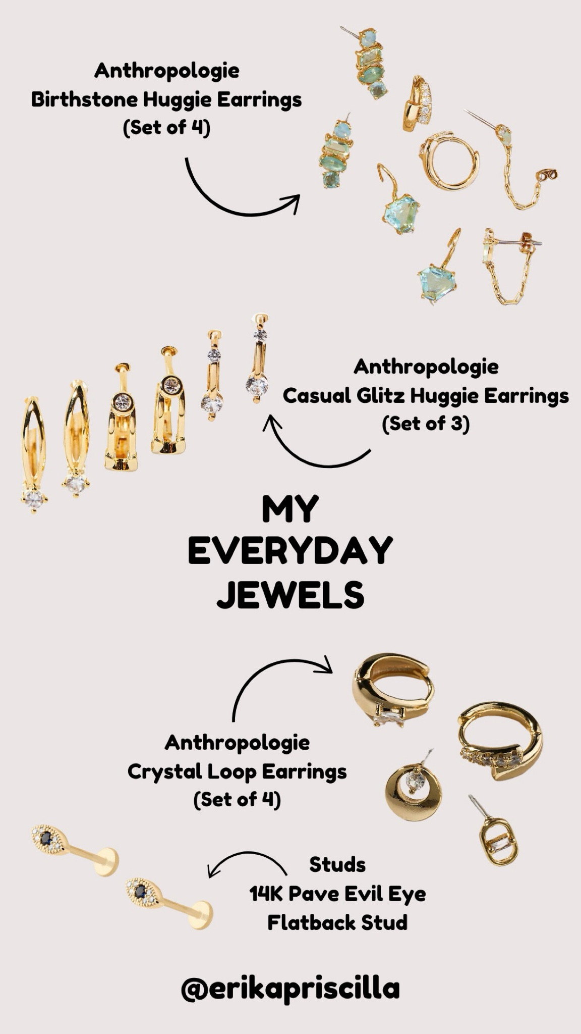 Always getting questions about my everyday jewelry! Sharing some of my favs 💎

Jewelry, Everyday 