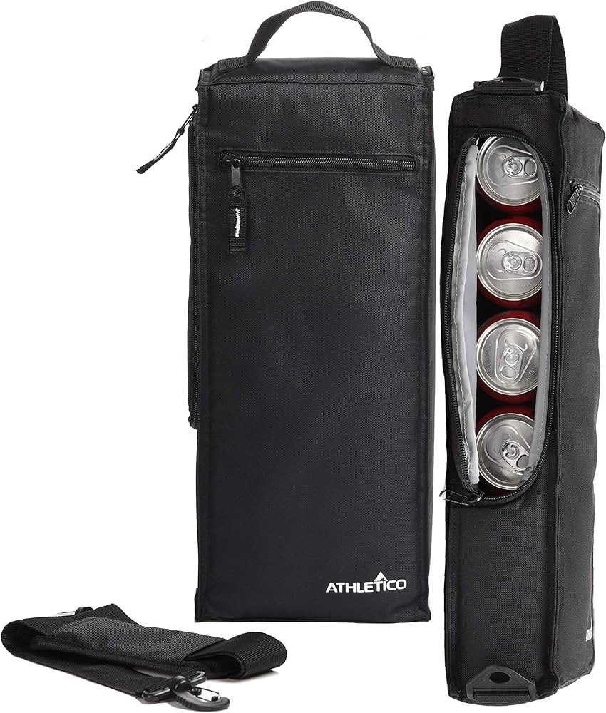 Athletico Golf Cooler Bag - Soft Sided Insulated Cooler Holds a 6 Pack of Cans or Two Wine Bottle... | Amazon (US)