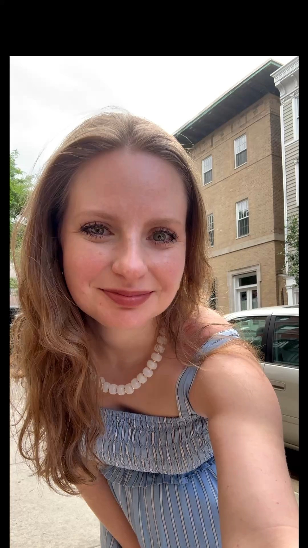 This dress has a Doen look for less! Love the smocked bodice and subtle stripe pattern. These woven Mary Jane flats have quickly become my new go-to shoe. I can walk 10k steps a day around the city with no blisters or rubbing. Wearing an XS in dress and my true size 8 in shoes.

#LTKootd #LTKdayinmylife