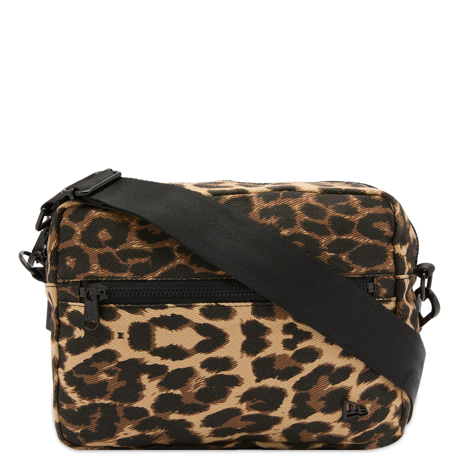 New Era Leopard Canvas Cross-Body Bag Brown | END. Clothing