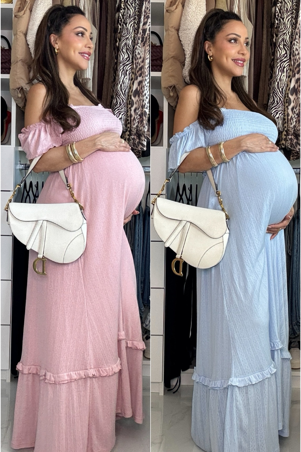 New Amazon Spring Dresses 🌸🌷🩵 bump friendly, perfect for baby shower, wedding or maternity photo shoot 

#LTKBump #LTKStyleTip #LTKSpringSale