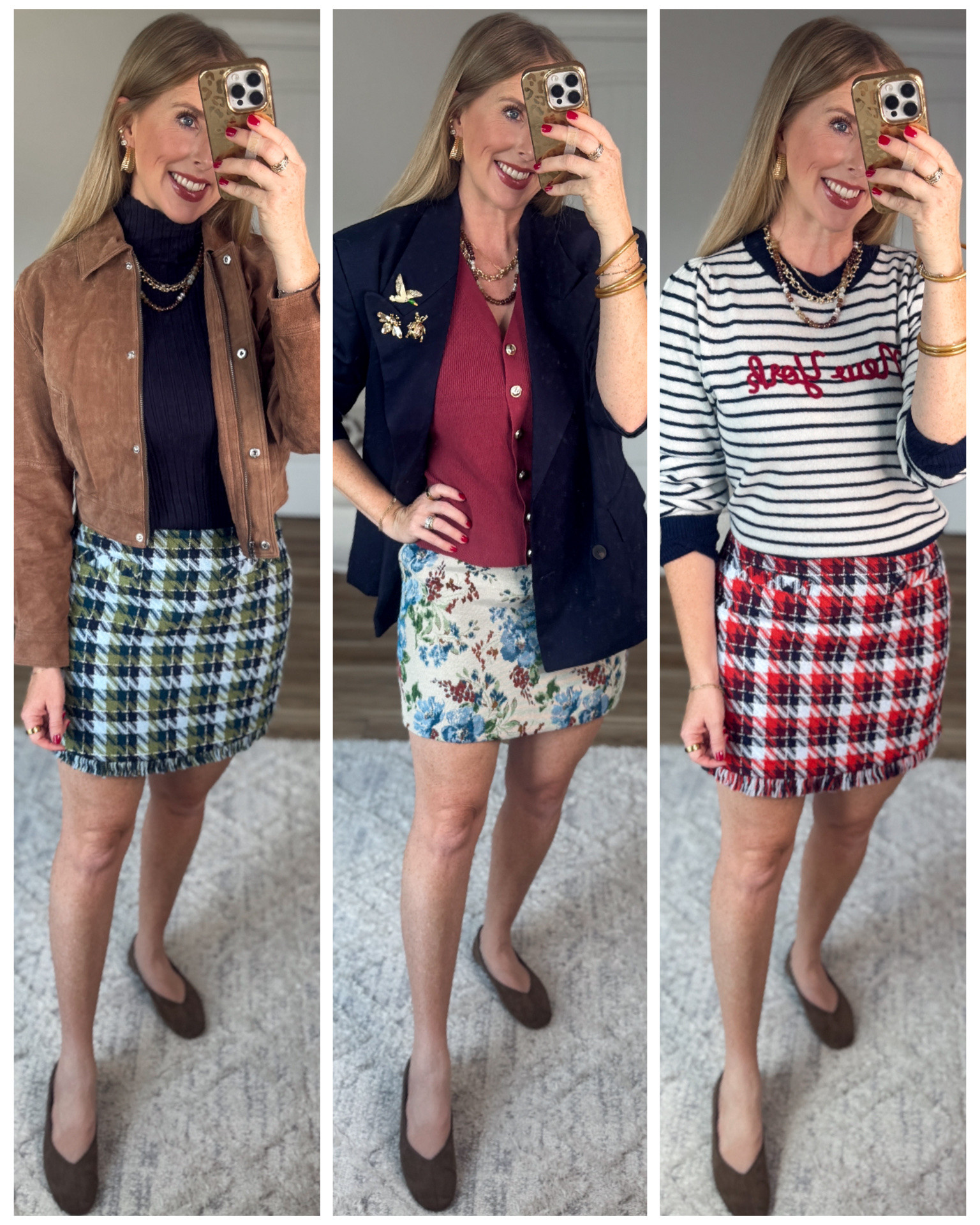 Daily try on, Walmart outfit, Walmart fashion, Walmart style, Walmart try on, free assembly, mini skirt

#LTKootd
