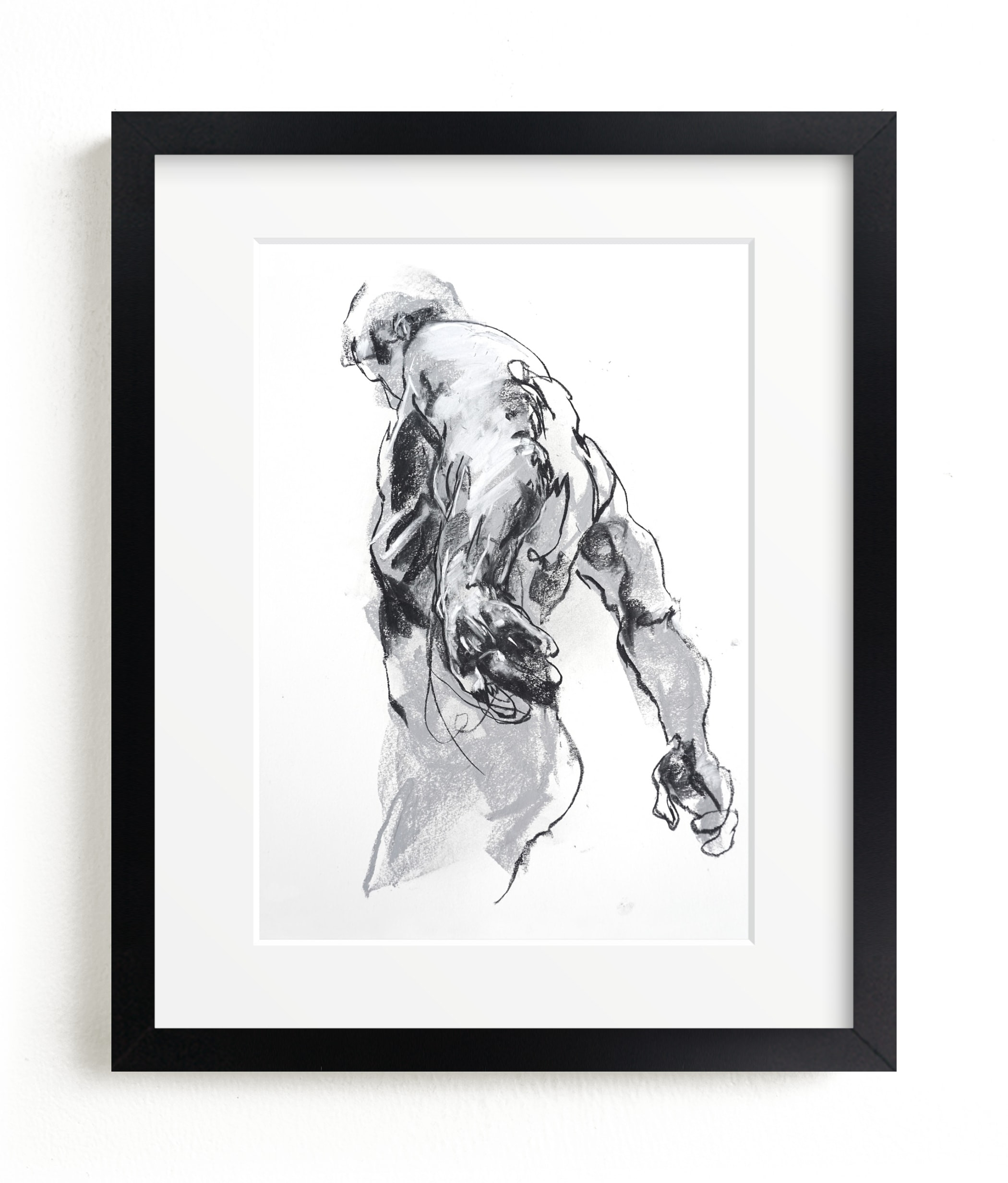 Drawing 369 - Standing Man | Minted