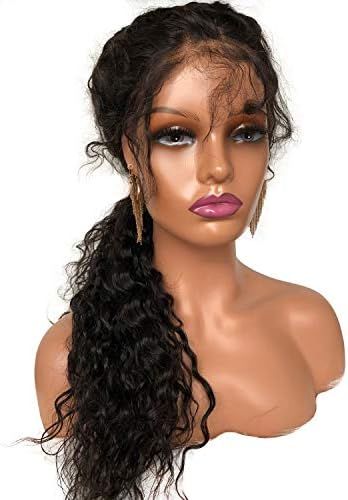 Voloria Realistic Female Mannequin Head with Shoulder Manikin PVC Head Bust Wig Head Stand with Make | Amazon (US)