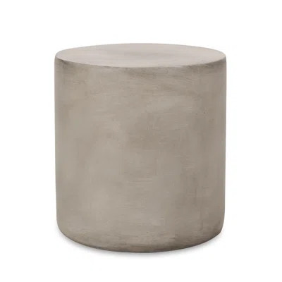 17 Stories Margot Outdoor Lightweight Concrete Side Table | Wayfair North America