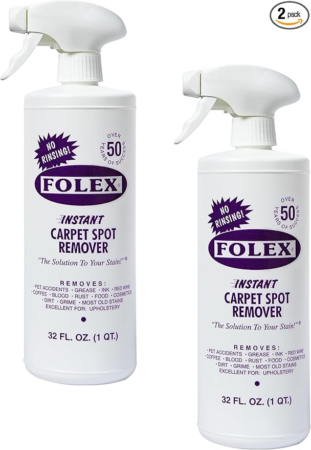 Folex Instant Carpet Spot Remover, 32 Fl Oz (Pack of 2) | Amazon (US)