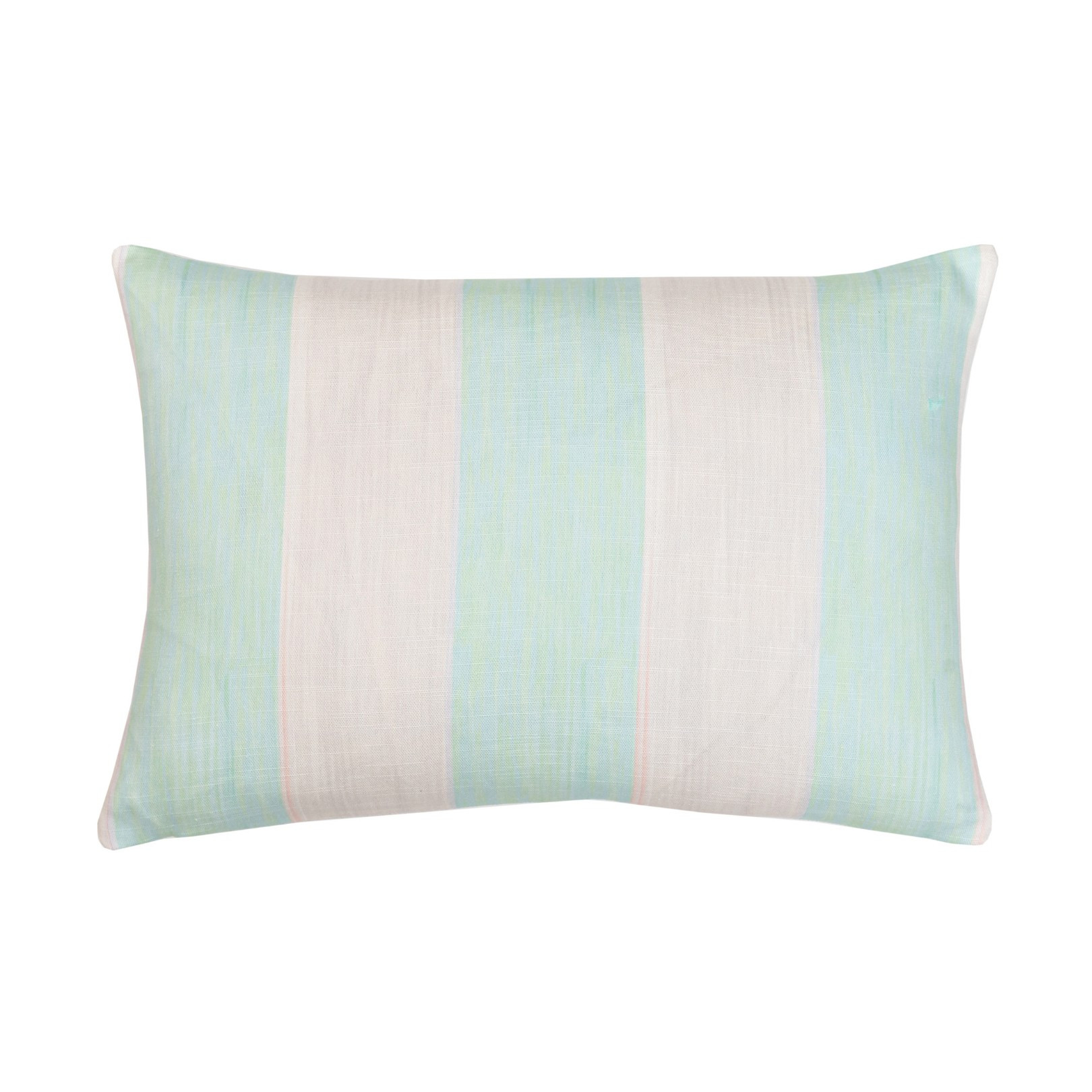 Versailles Stripe Aqua 14x20 Outdoor Pillow | Laura Park Designs