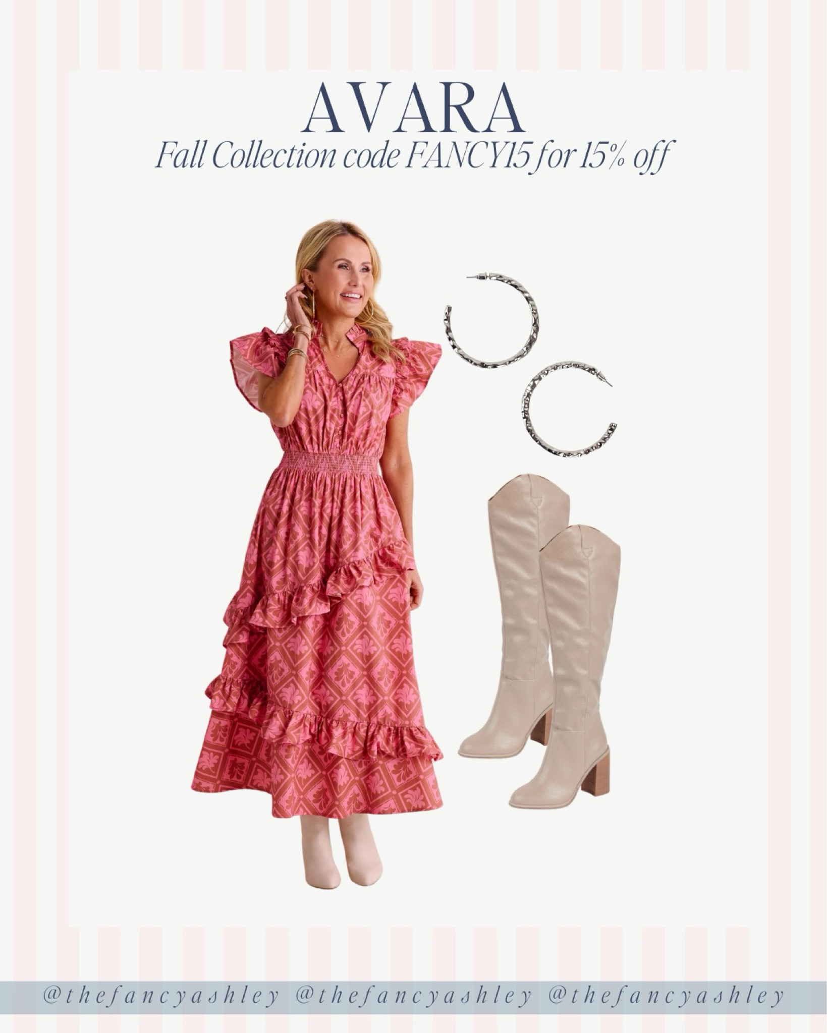 The cutest pink dress with ruffle details from Avara’s fall collection! Pair with boots and statement earrings for an easy outfit idea. Use code FANCY15 for 15% off!



#LTKStyleTip #LTKSeasonal #LTKFindsUnder100