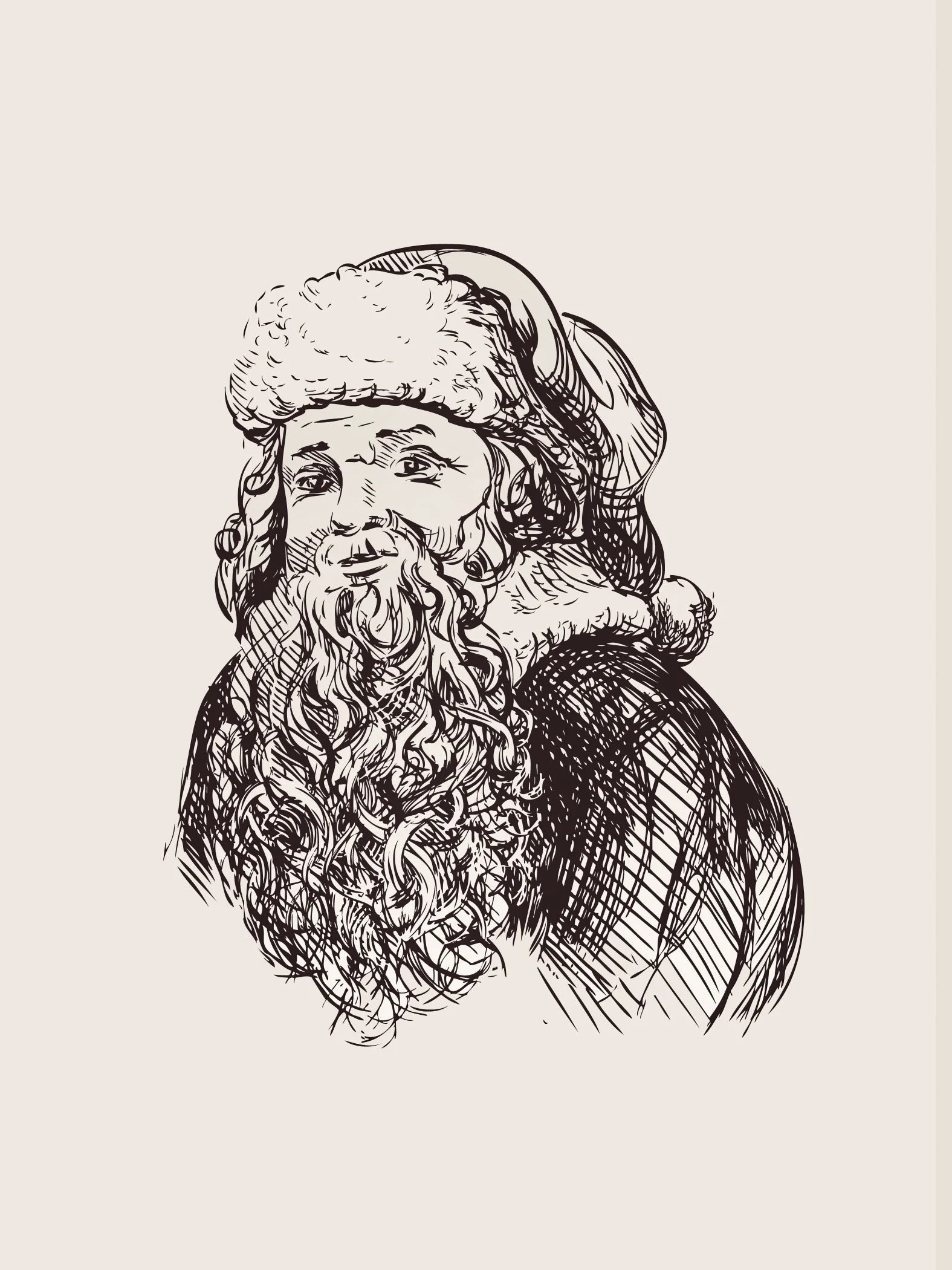 Antique Santa | Collection Prints