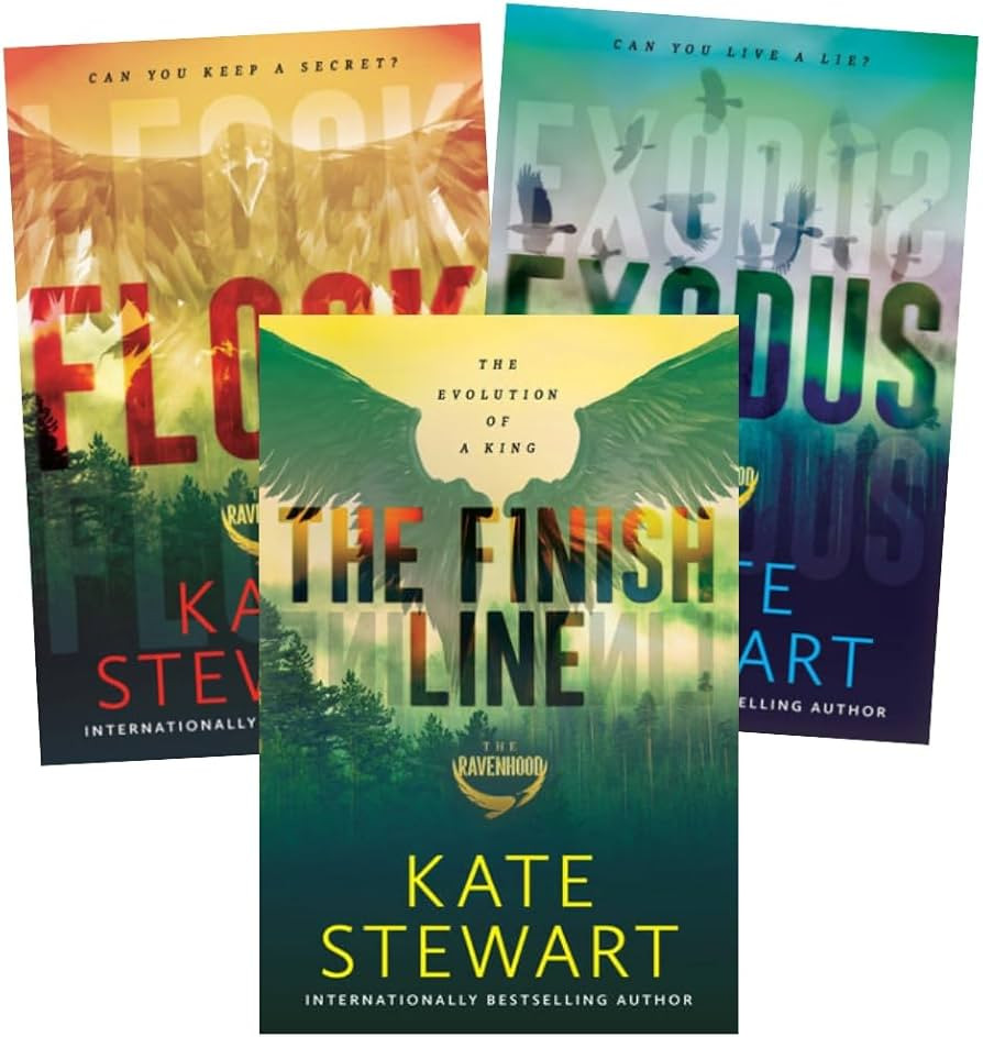 The Ravenhood Series 3 Books Set - Flock, Exodus, The Finish Line | Amazon (US)