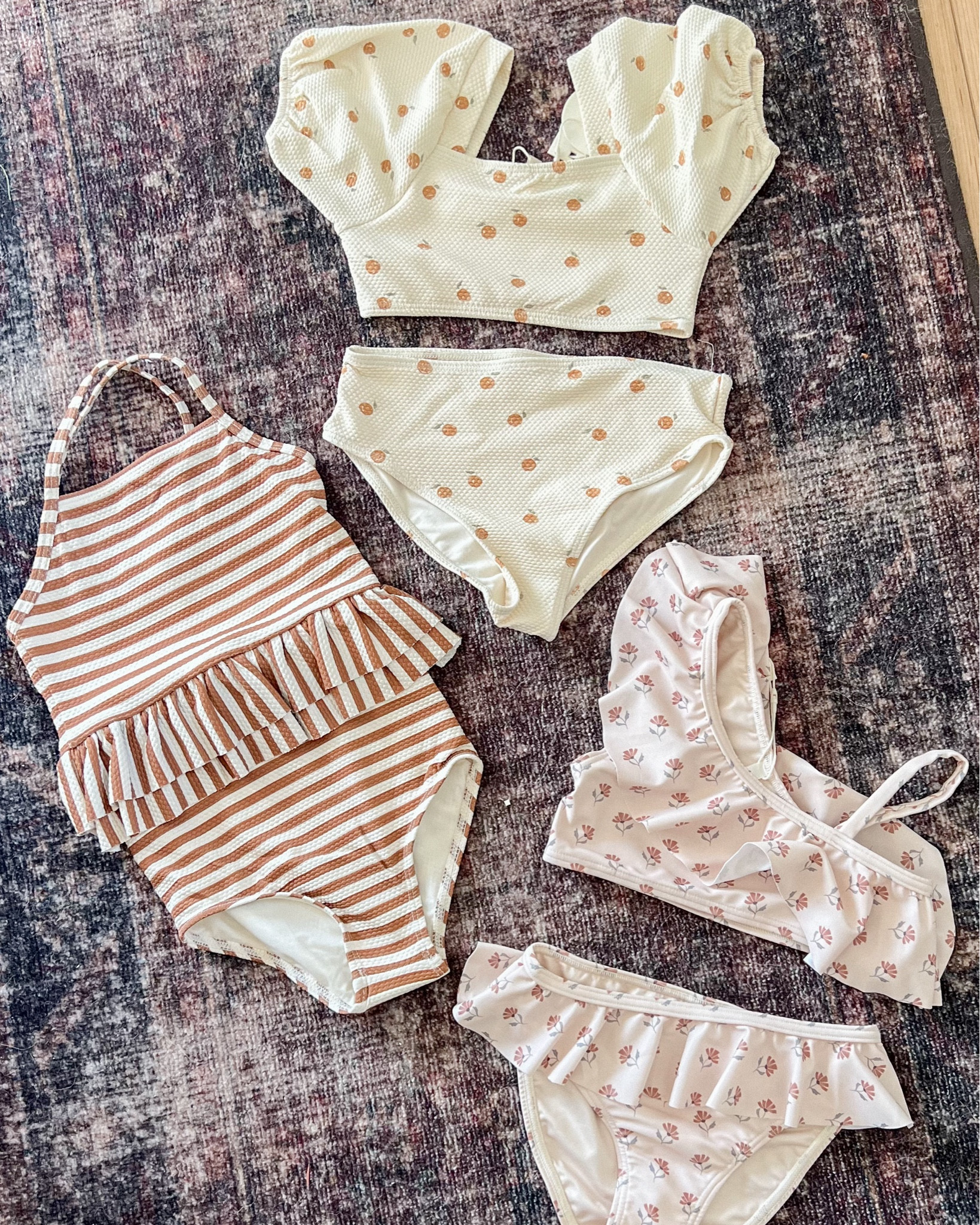 I am obsessed with all of the girls new bathing suits for the summer! #summer #bathingsuit #girlsswim #girls #littlegirl #toddlergirl #bathingsuit #twopiece #onepiece #neutral #neutralbathingsuit #beach #pool

#LTKSwim #LTKKids #LTKFindsUnder50