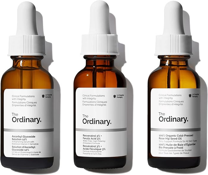 The Ordinary Antioxidant Collection - Skin Care Bundle Set For Age Support - Ascorbyl Glucoside S... | Amazon (US)