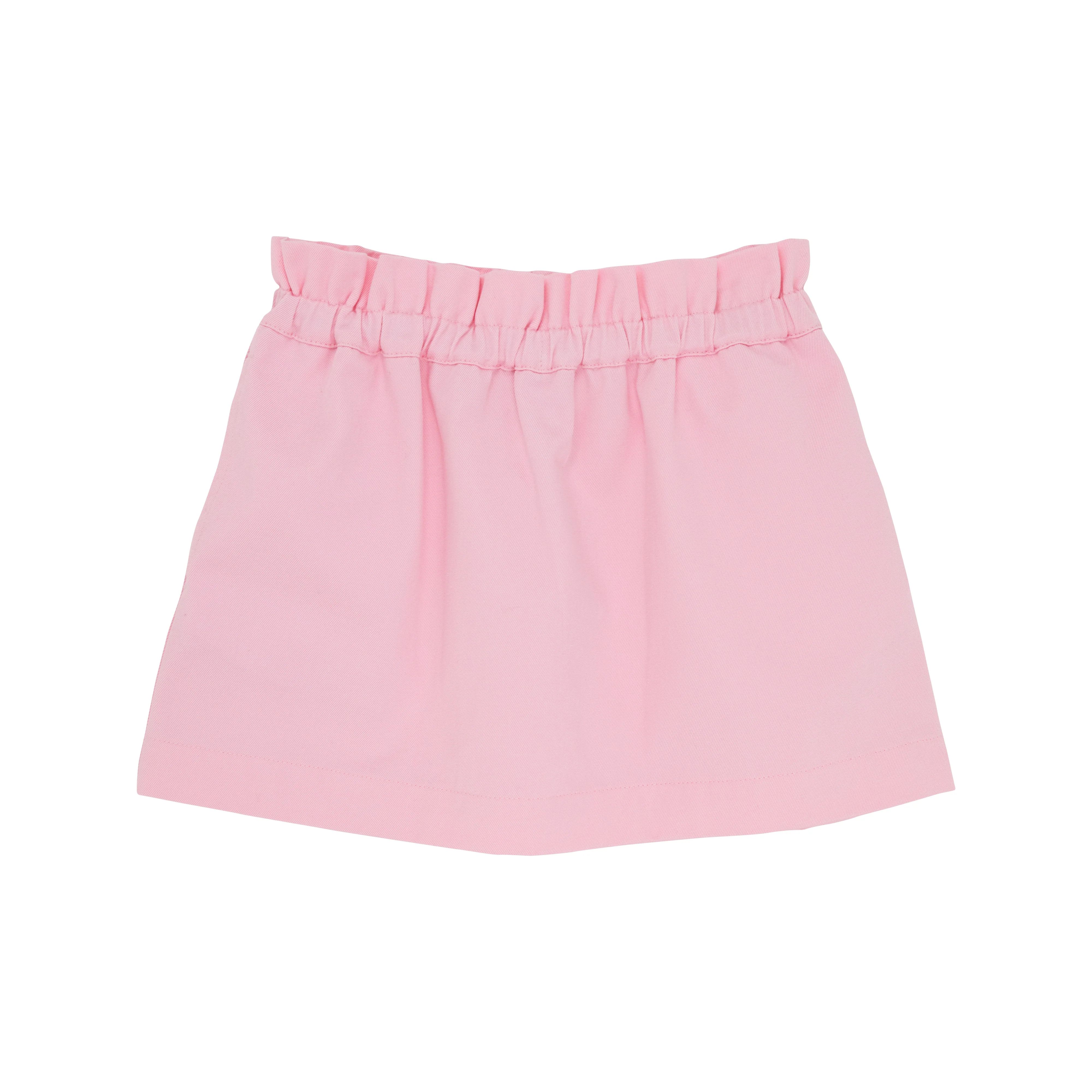 Beasley Bag Skirt - Pier Party Pink Twill | The Beaufort Bonnet Company