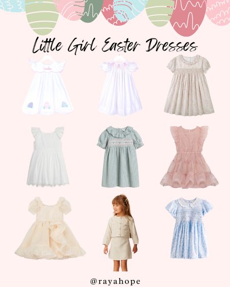 Little Girl Easter Dresses

#LTKSpringSale #LTKkids #LTKSeasonal