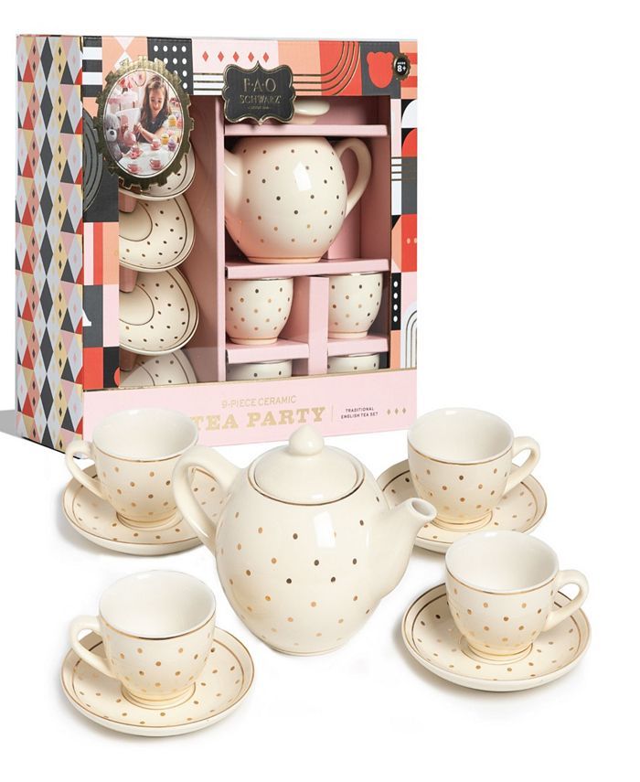 FAO Schwarz Ceramic Tea Party Set & Reviews - All Toys - Home - Macy's | Macys (US)